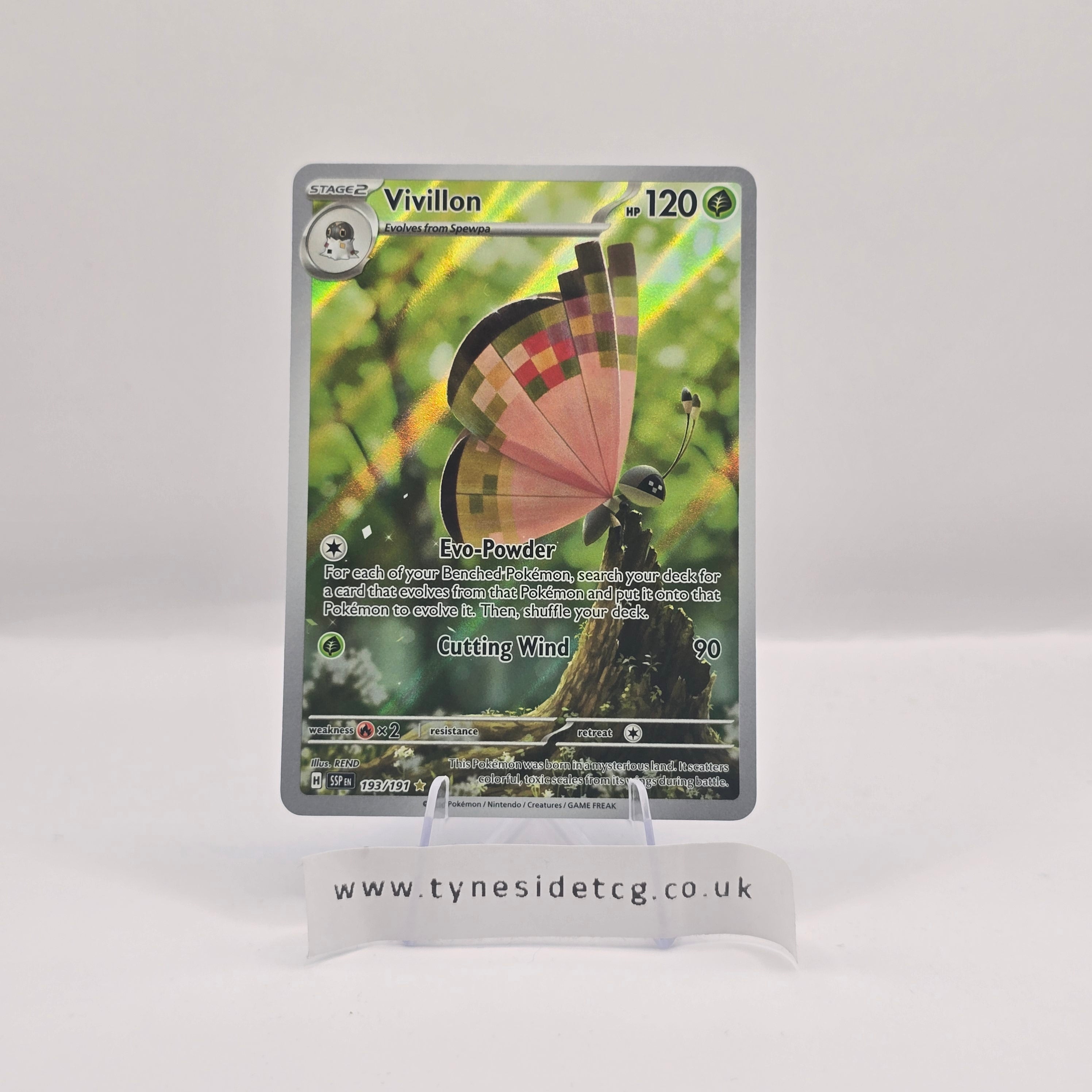 Vivillon 193/191 – Surging Sparks (English Single)