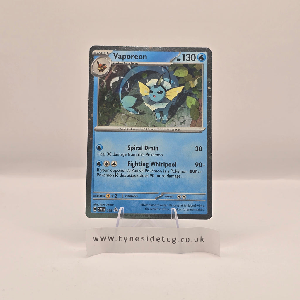 Vaporeon SVP168 – Promo (English Single)