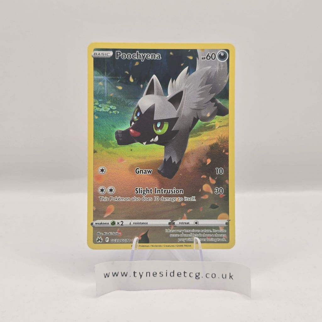 Poochyena GG33/GG70 – Crown Zenith (English Single)