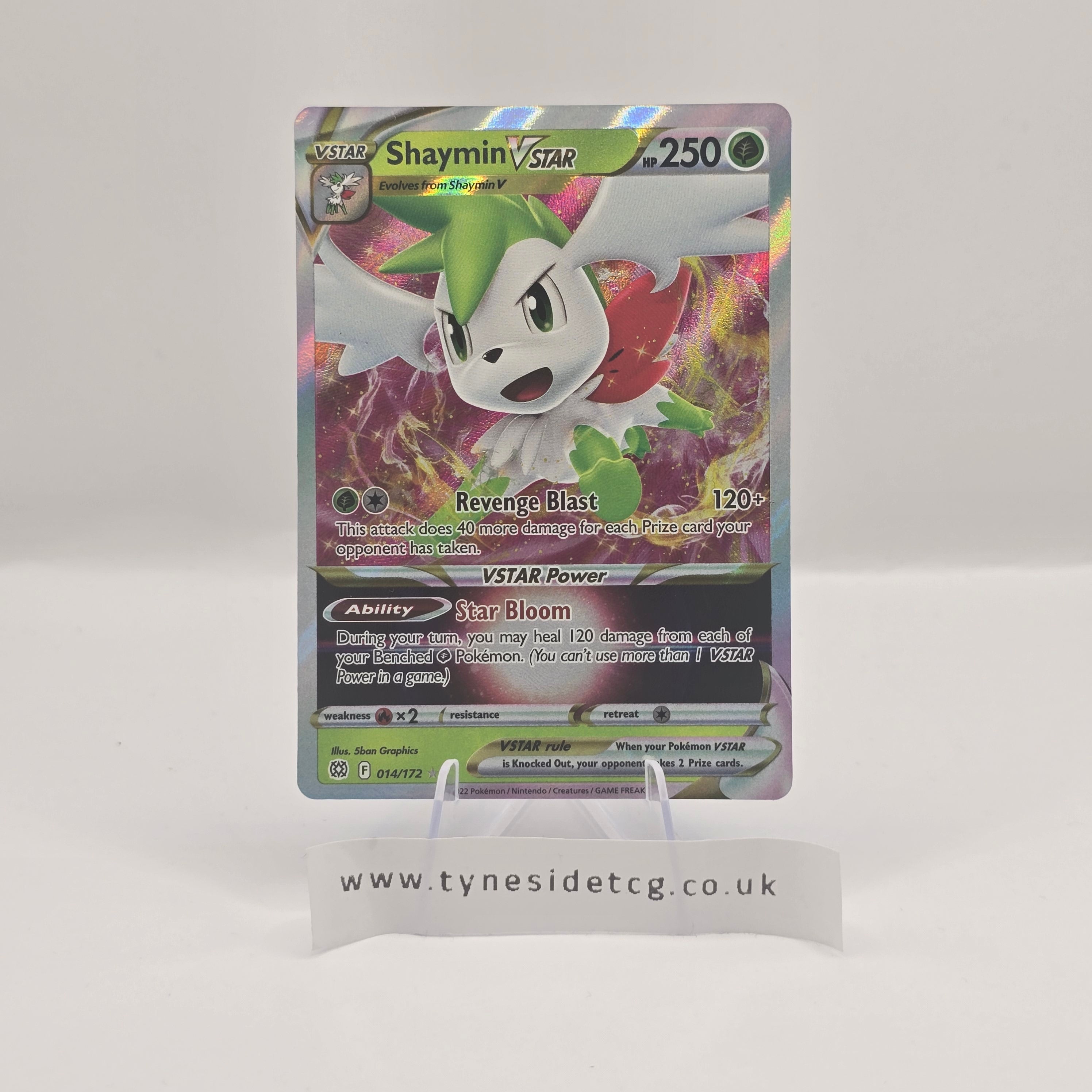 Shaymin VSTAR 014/172 – Brilliant Stars (English Single)