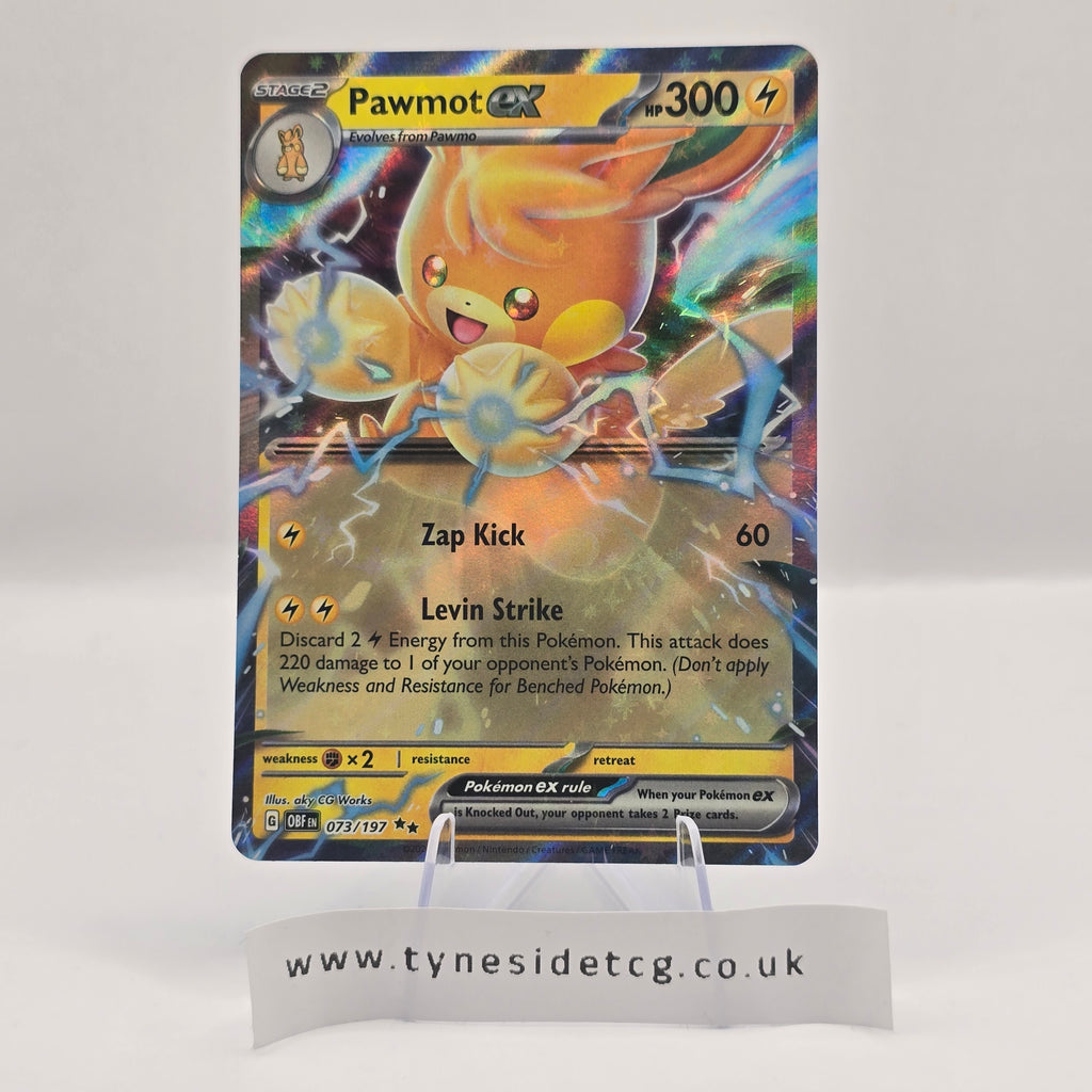 Pawmot EX 073/197 – Obsidian Flames (English Single)