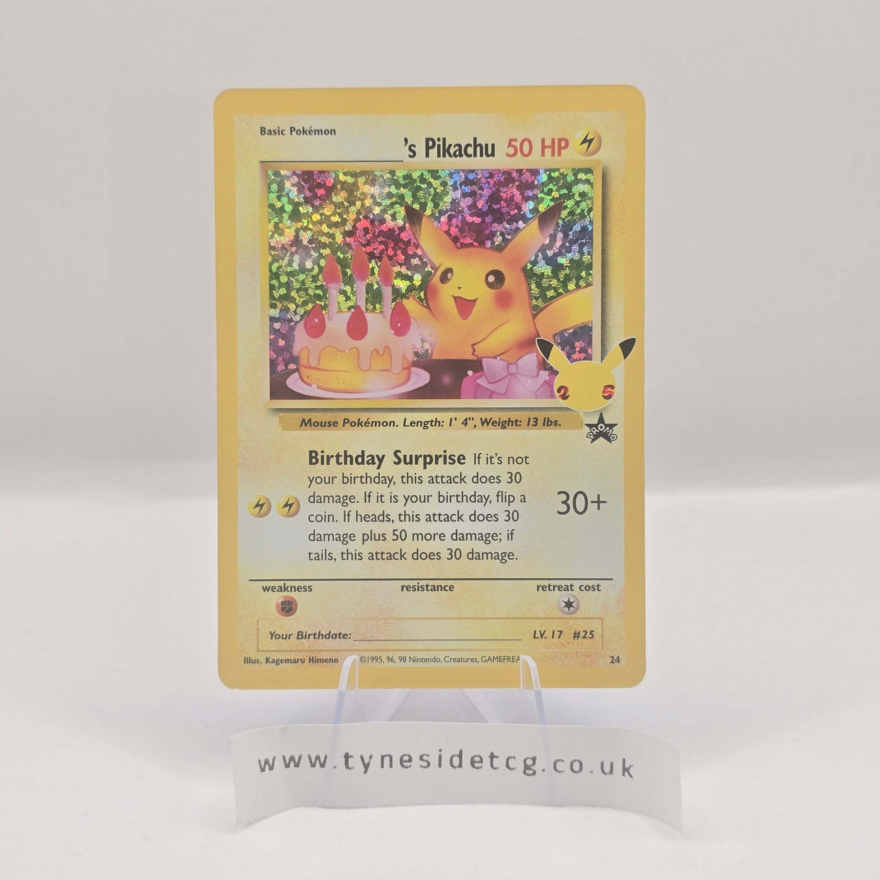 Birthday Pikachu – Celebrations (English Single)