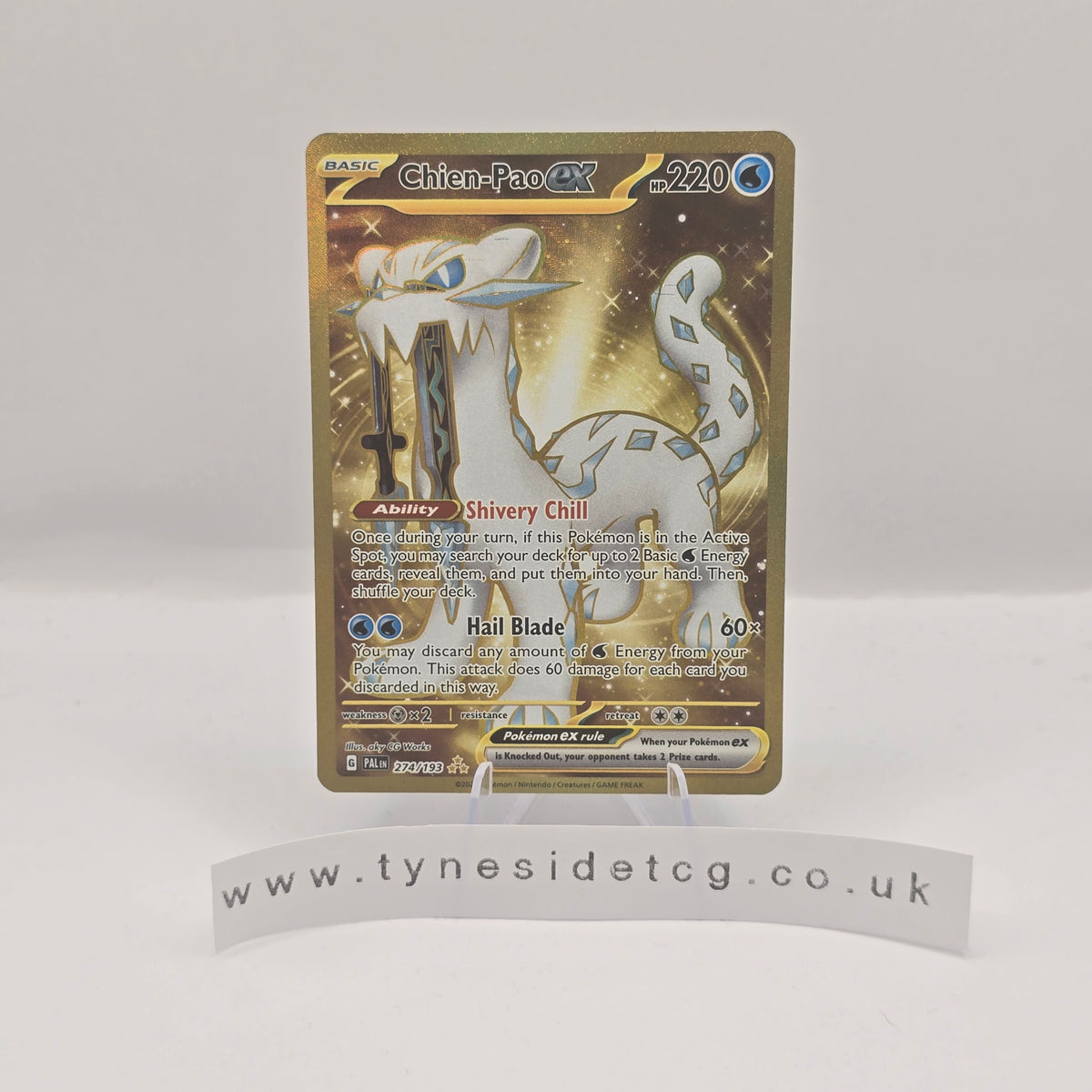 Chien-Pao ex 274/193 - Paldea Evolved (English Single)