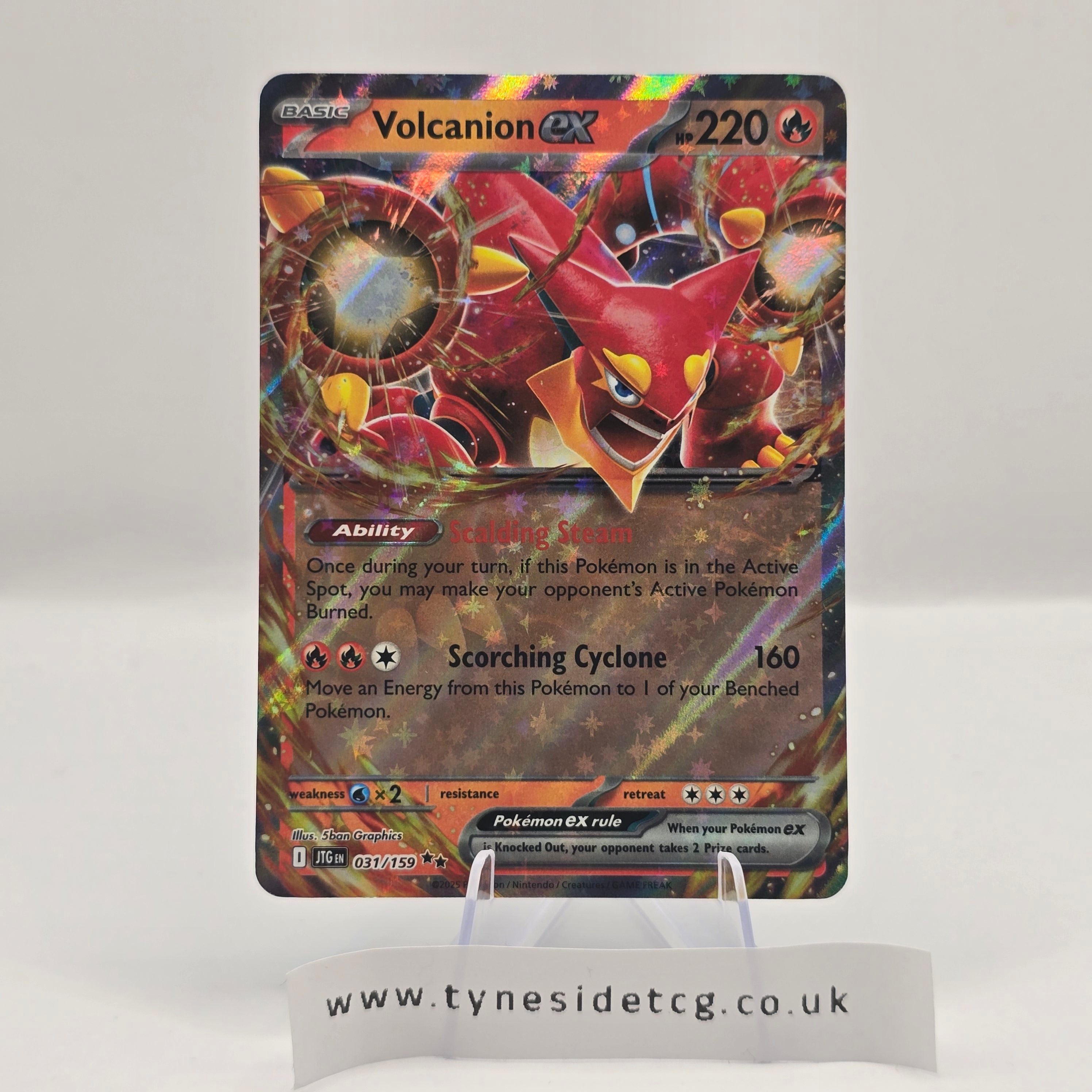 Volcanion EX 031/159 – Journey Together (English Single)