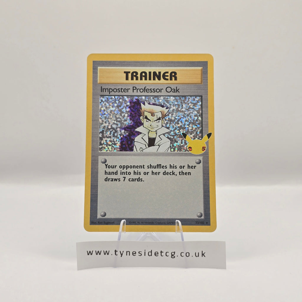 Imposter Professor Oak 73/102 – Celebrations (English Single)