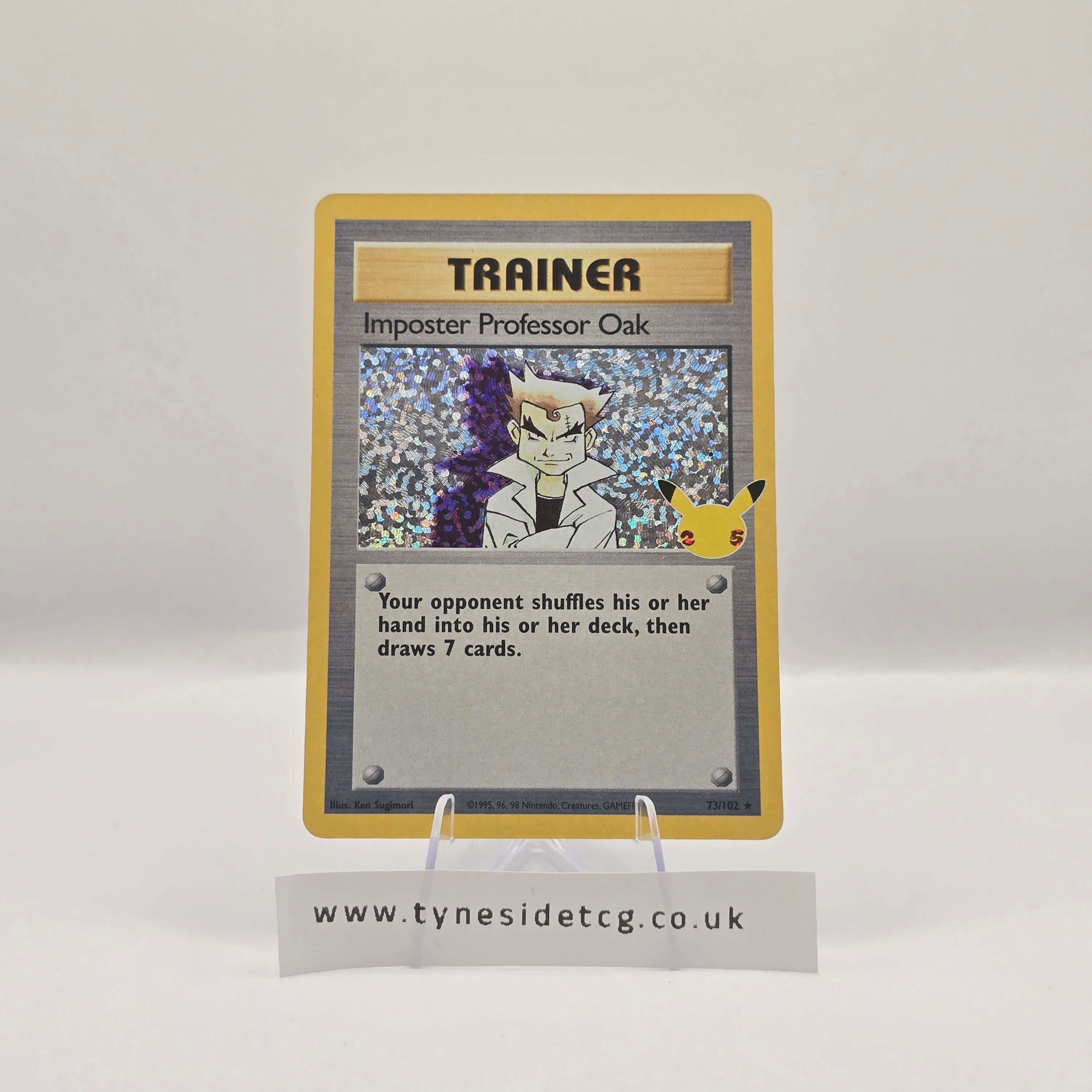 Imposter Professor Oak 73/102 – Celebrations (English Single)