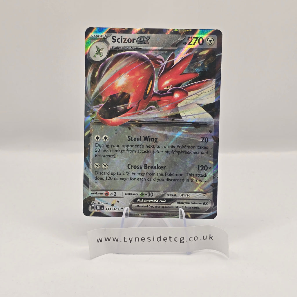 Scizor EX 111/162 – Temporal Forces (English Single)