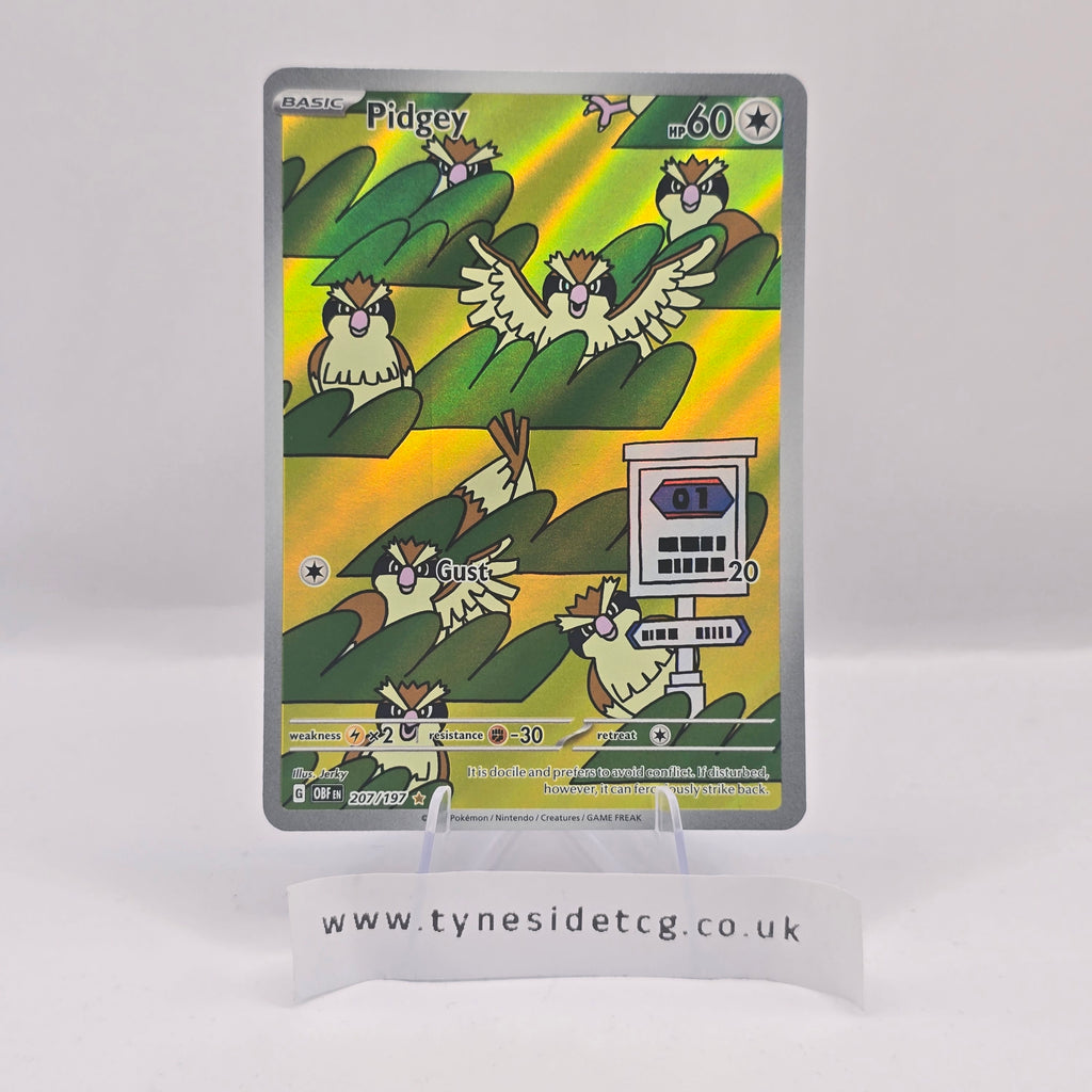 Pidgey 207/197 – Obsidian Flames (English Single)