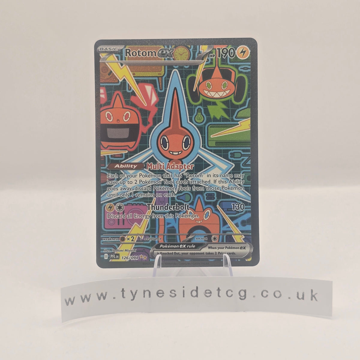 Rotom ex 126/094 - Phantasmal Flames (English Single)