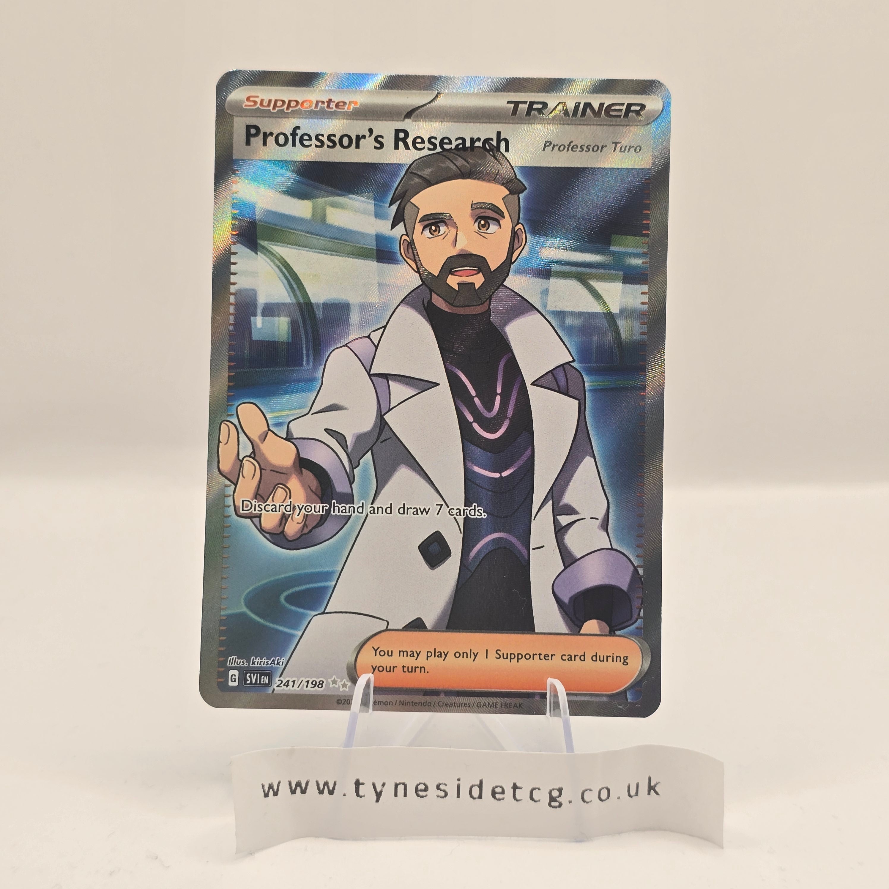 Professor's Research 241/198 – Scarlet & Violet Base (English Single)