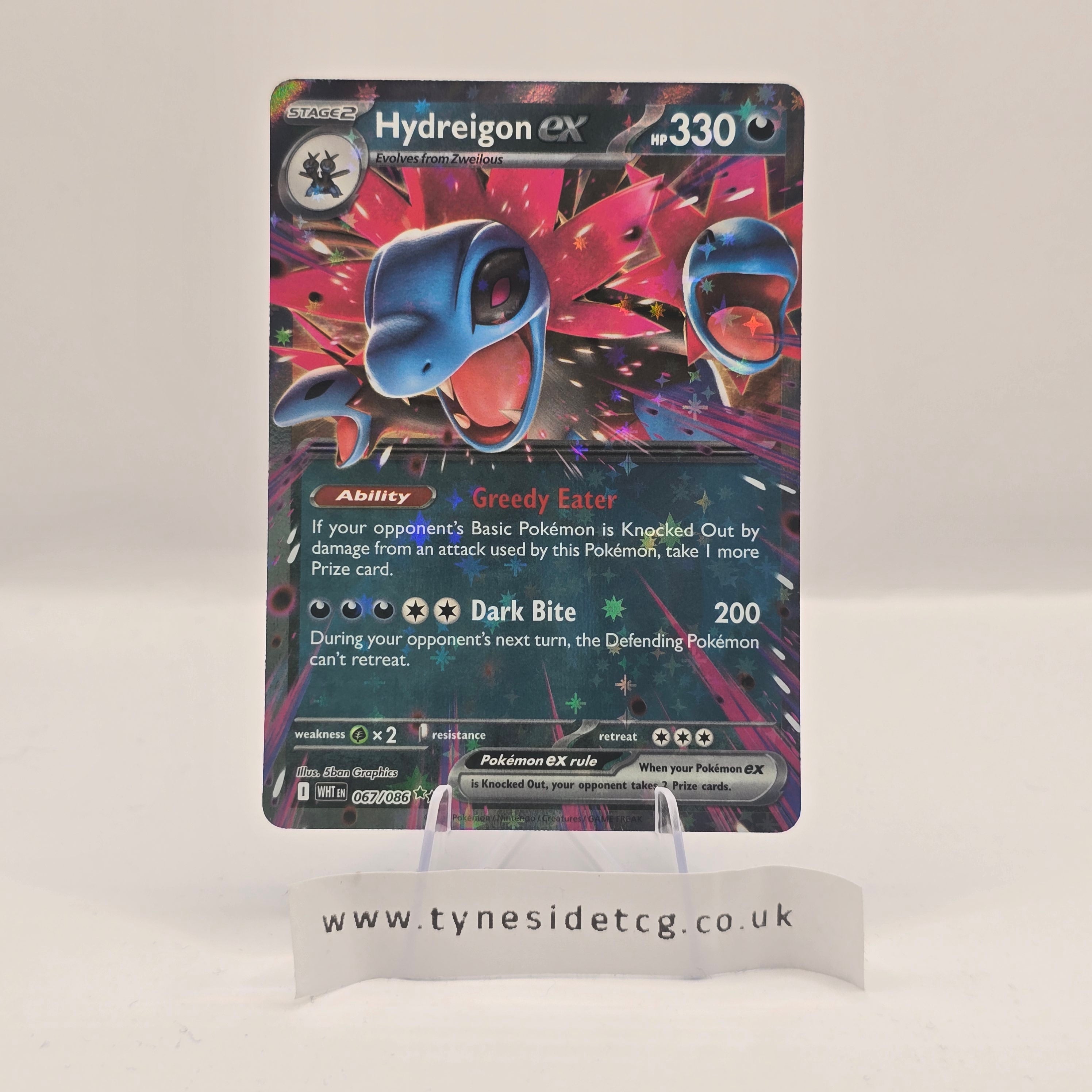 Hydreigon ex 067/086 – White Flare (English Single)