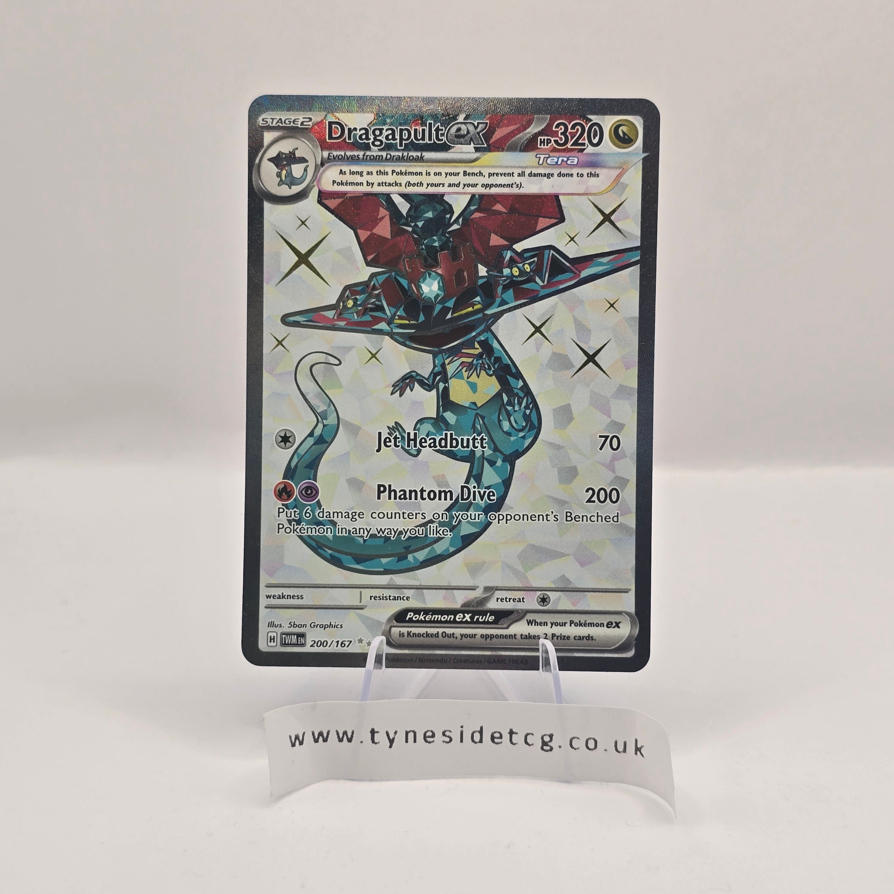 Dragapult EX 200/167 – Twilight Masquerade (English Single)