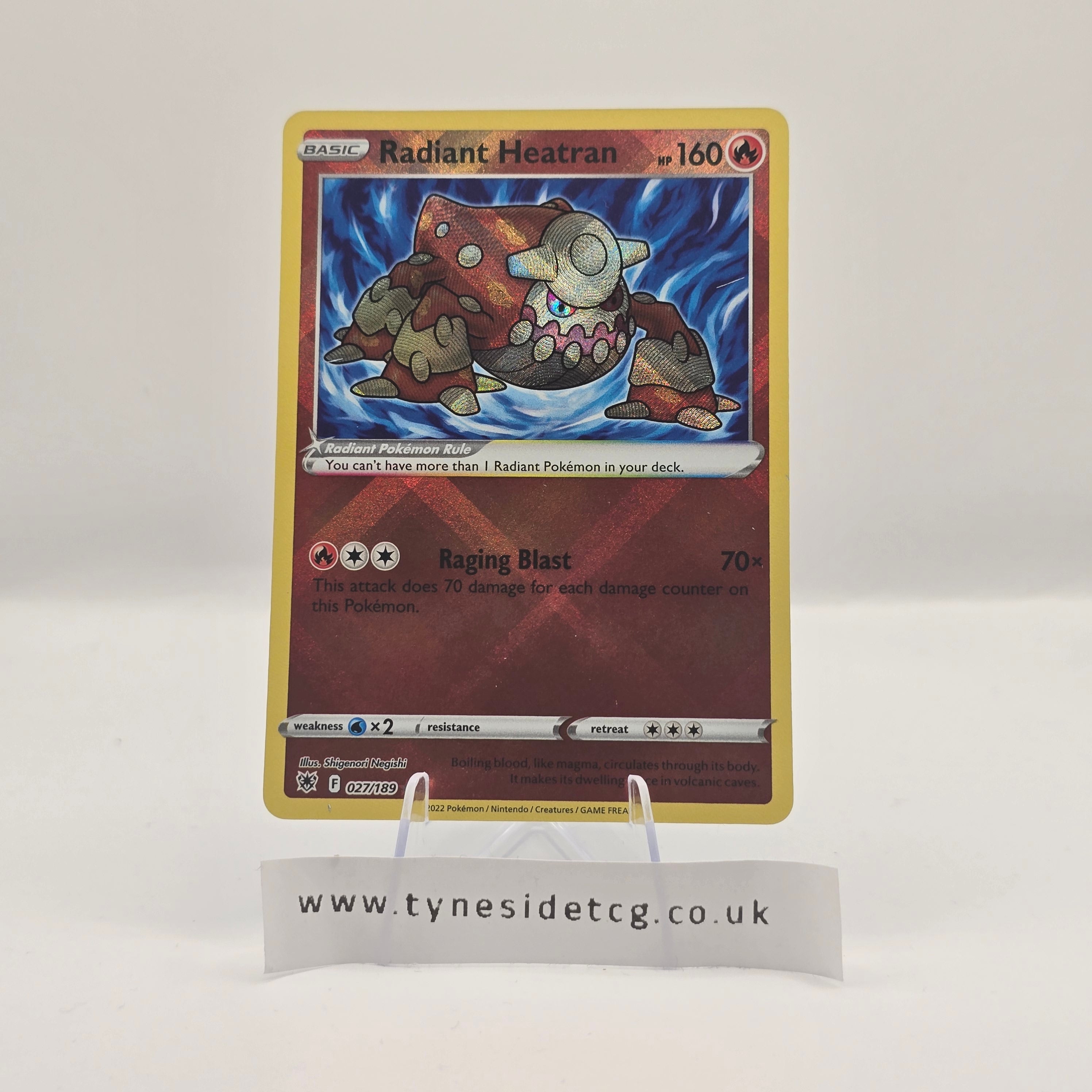 Radiant Heatran 027/189 – Astral Radiance (English Single)