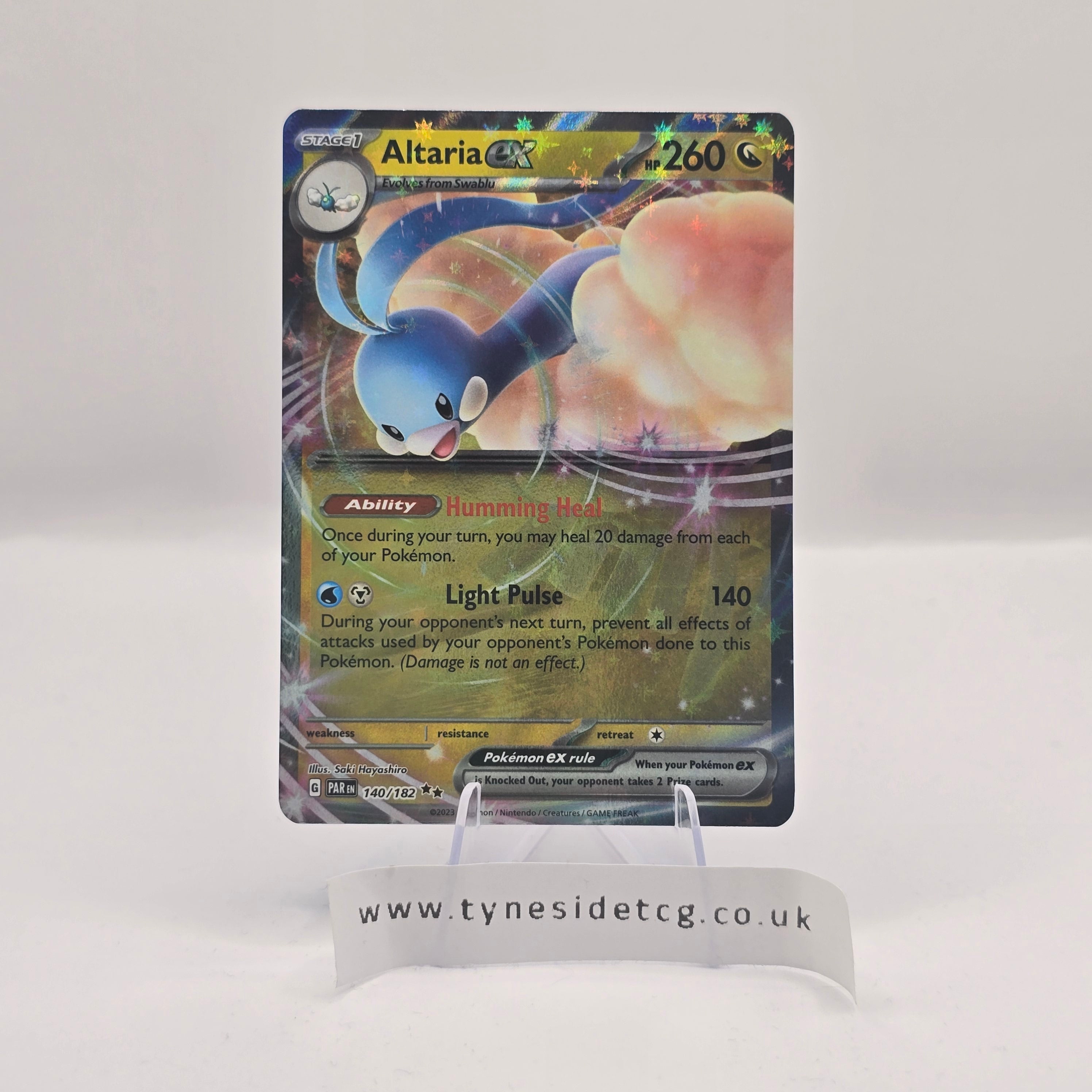 Altaria EX 140/182 – Paradox Rift (English Single)