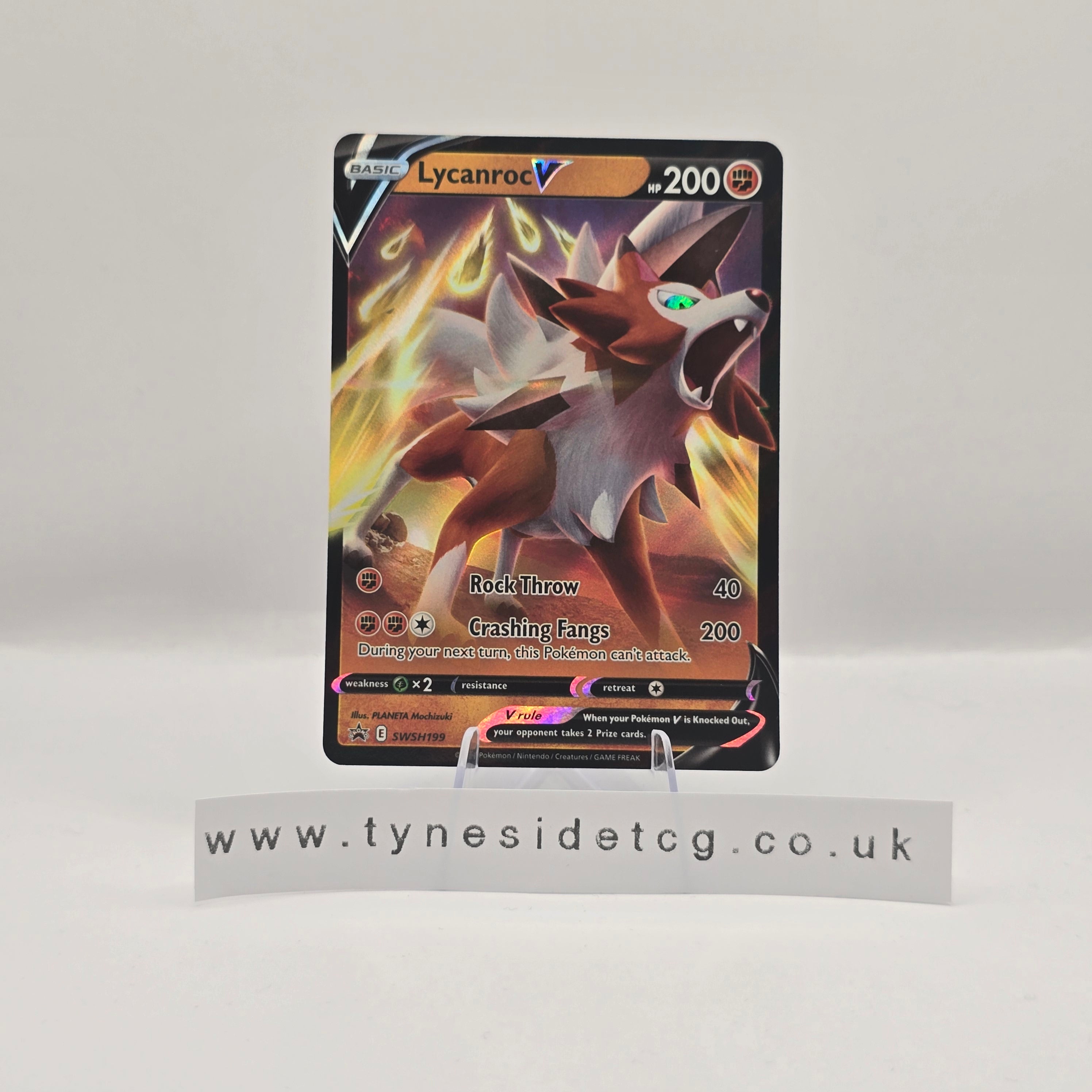 Lycanroc V SWSH199 - Sword & Shield Promos (English Single)
