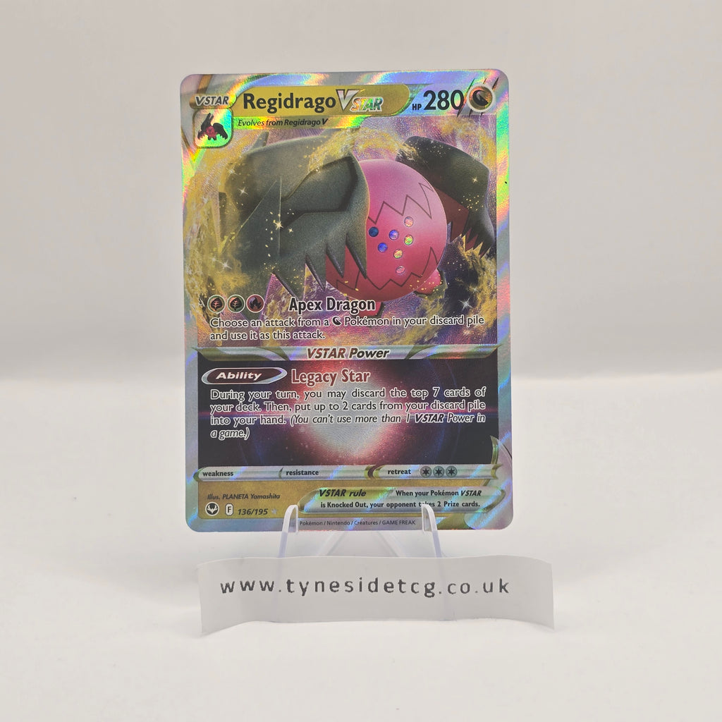 Regidrago VSTAR 136/195 – Silver Tempest (English Single)