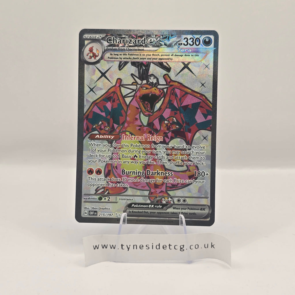 Charizard EX 215/197 – Obsidian Flames (English Single)