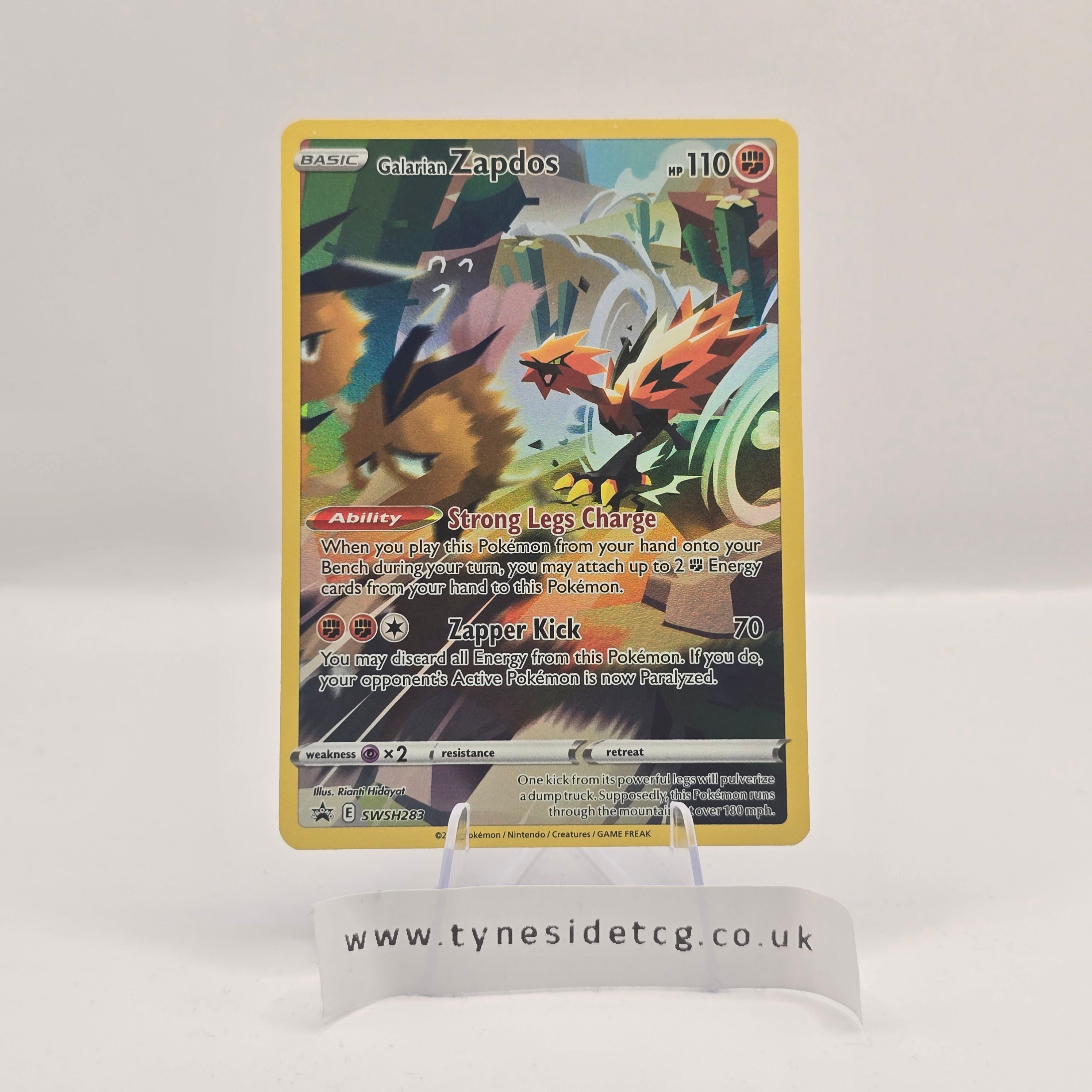 Galarian Zapdos SWSH283 – Sword & Shield Promo (English Single)