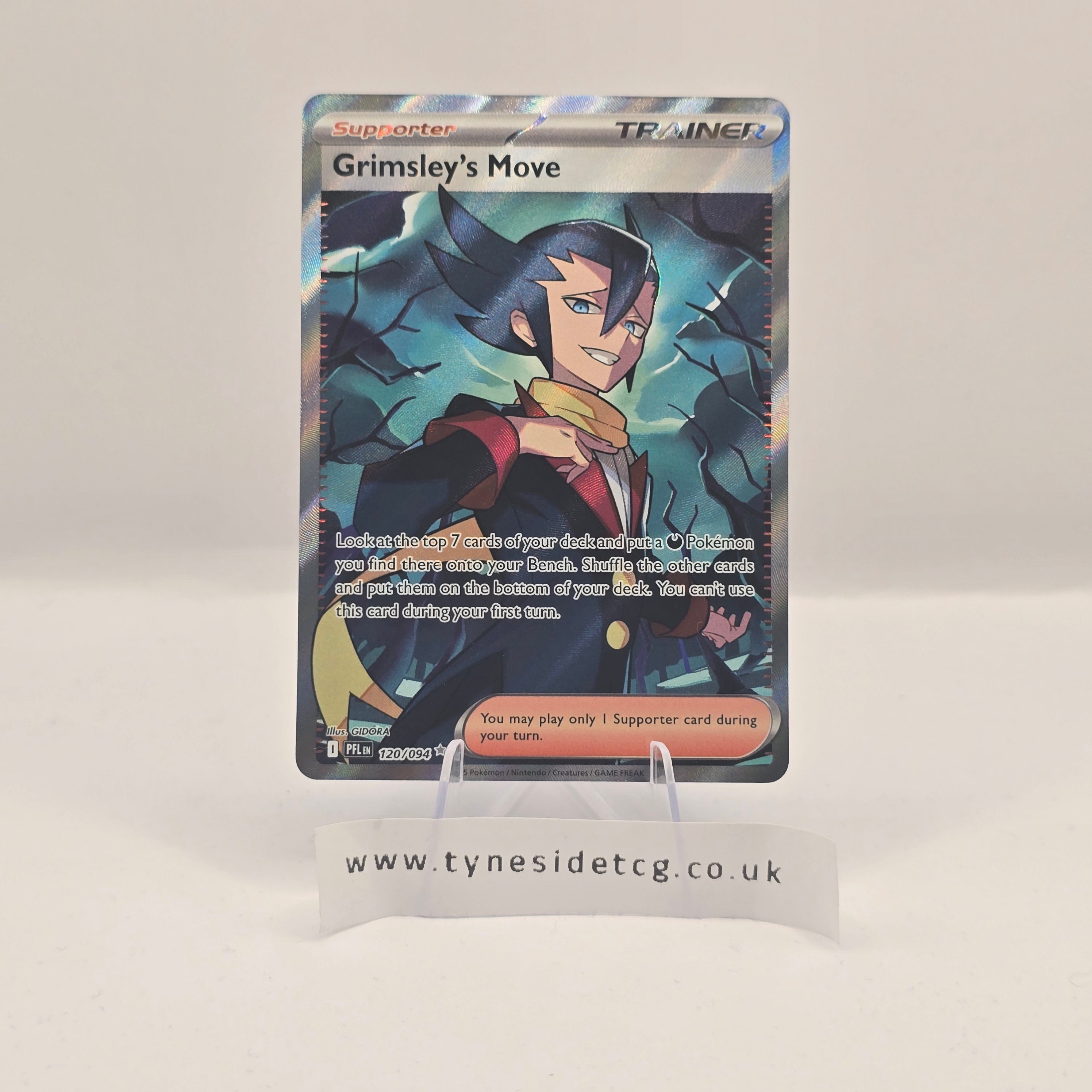 Grimsley's Move 120/094 – Phantasmal Flames (English Single)