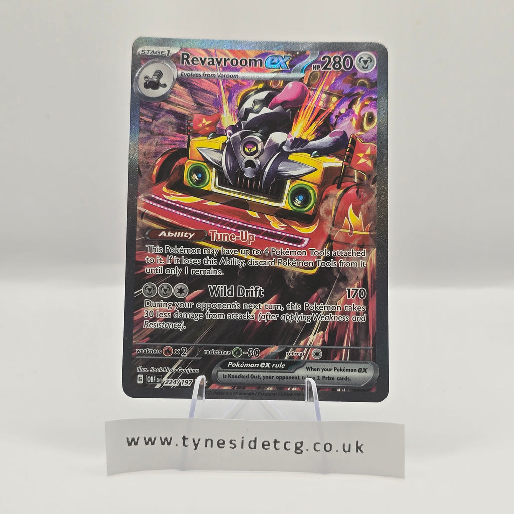 Revavroom ex 224/197 – Obsidian Flames (English Single)