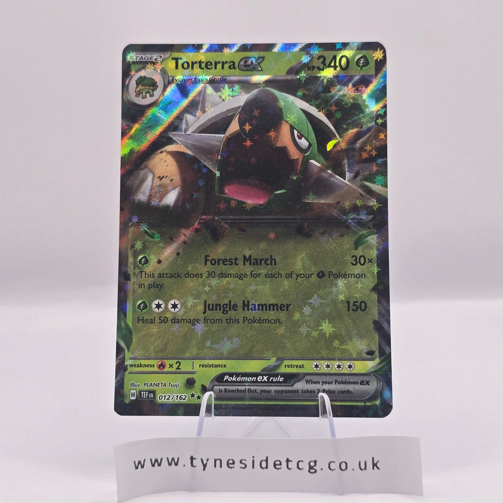 Torterra EX 012/162 – Temporal Forces (English Single)
