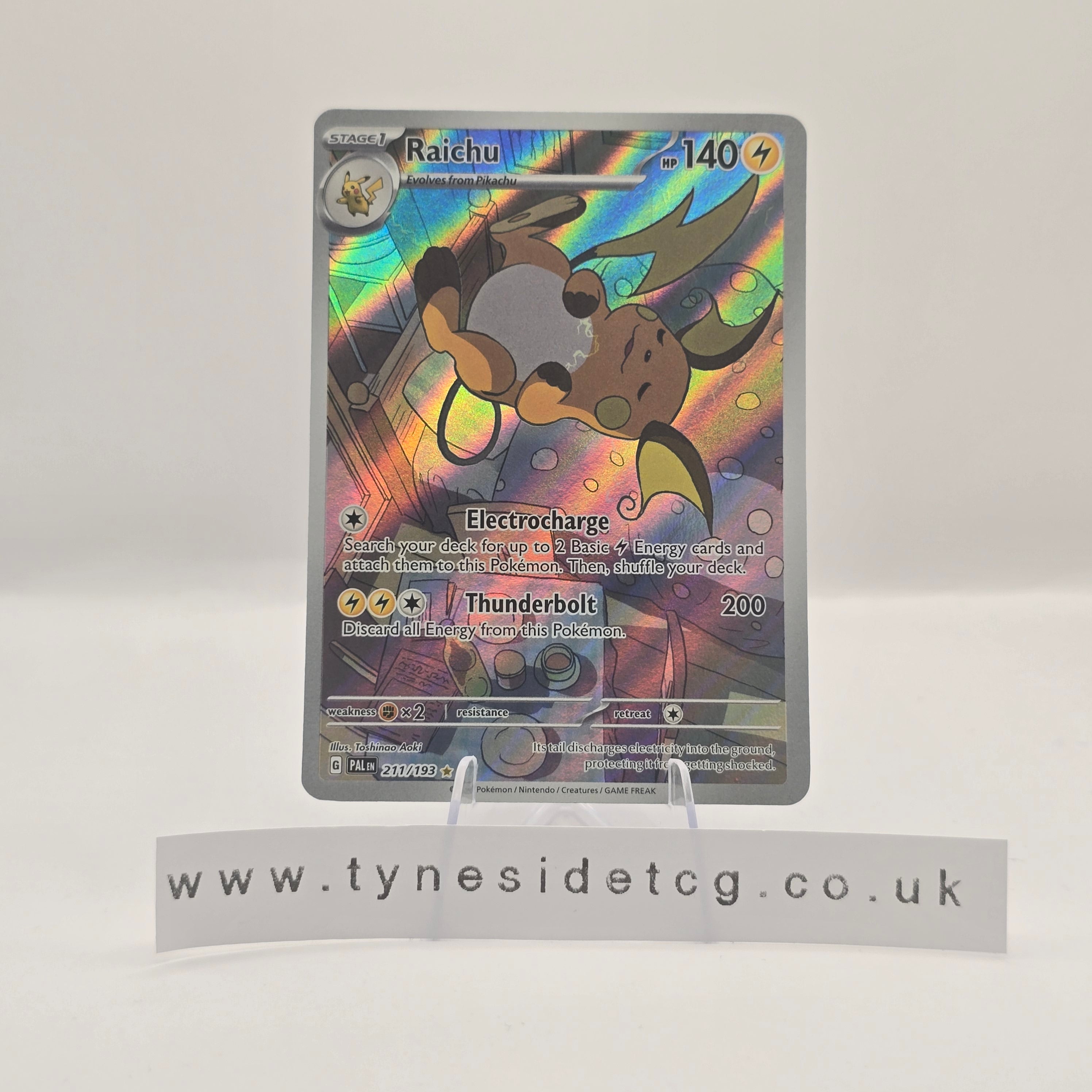 Raichu 211/193 - Paldea Evolved (English Single)