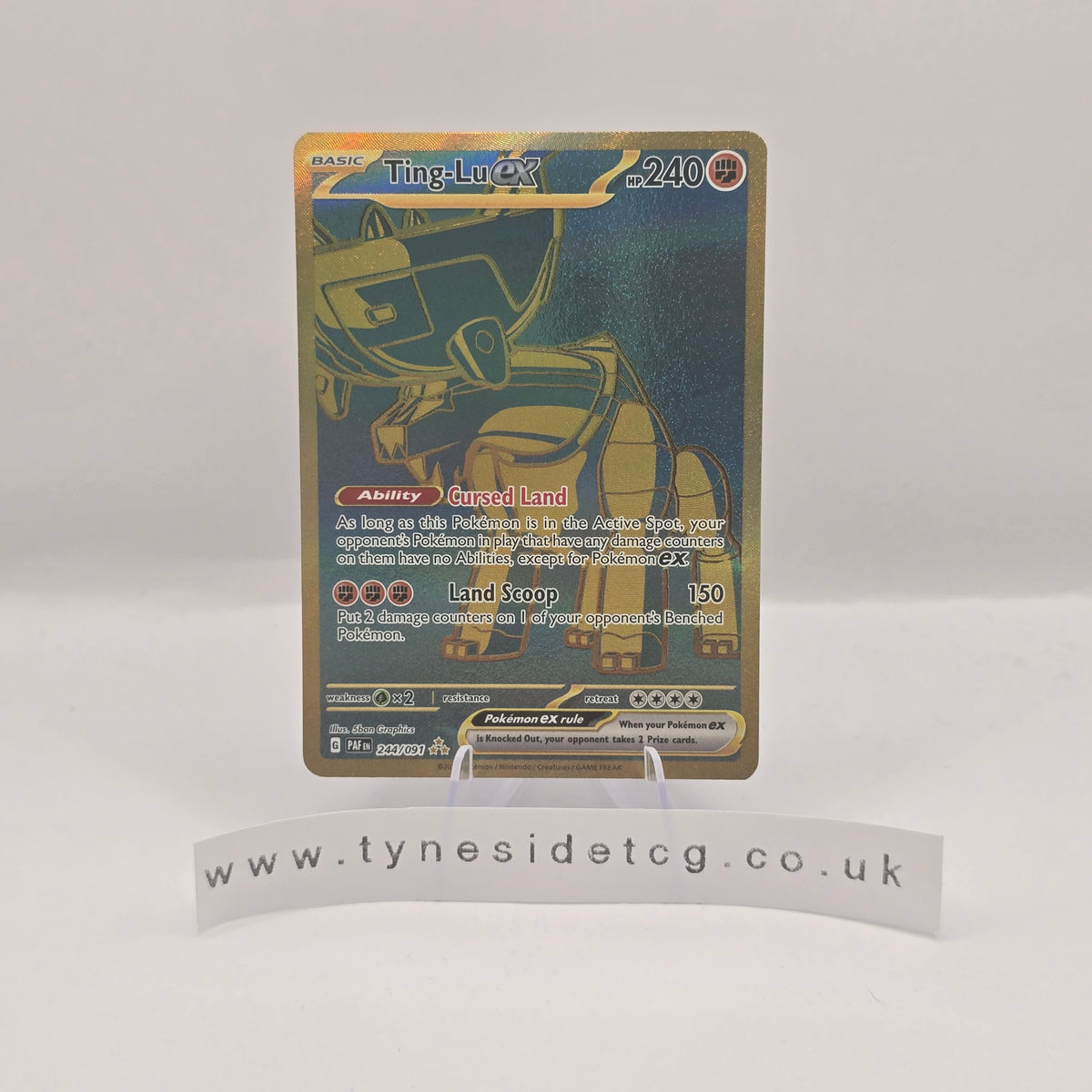 Ting-Lu ex 244/091 - Paldean Fates (English Single)