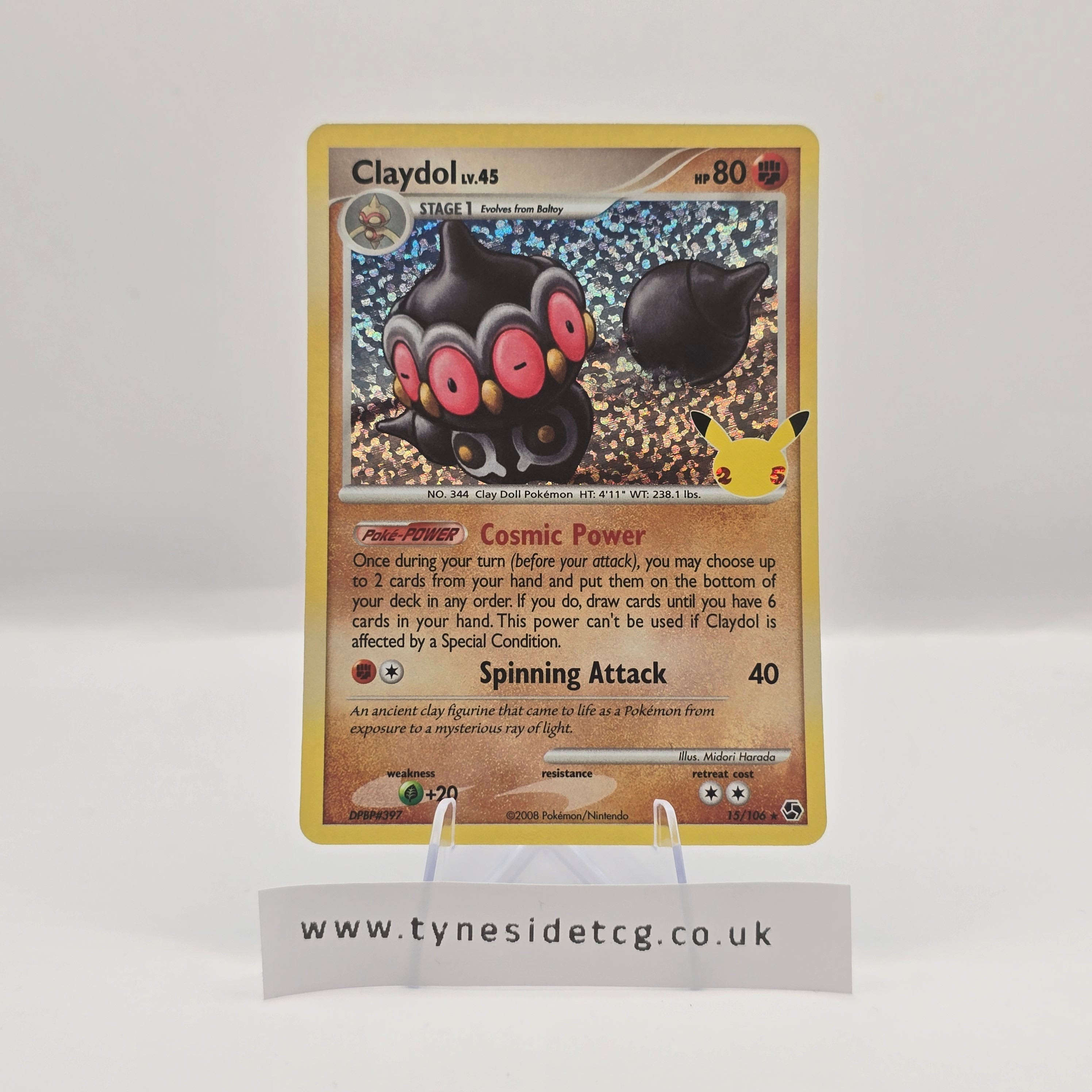 Claydol 15/106 – Celebrations (English Single)