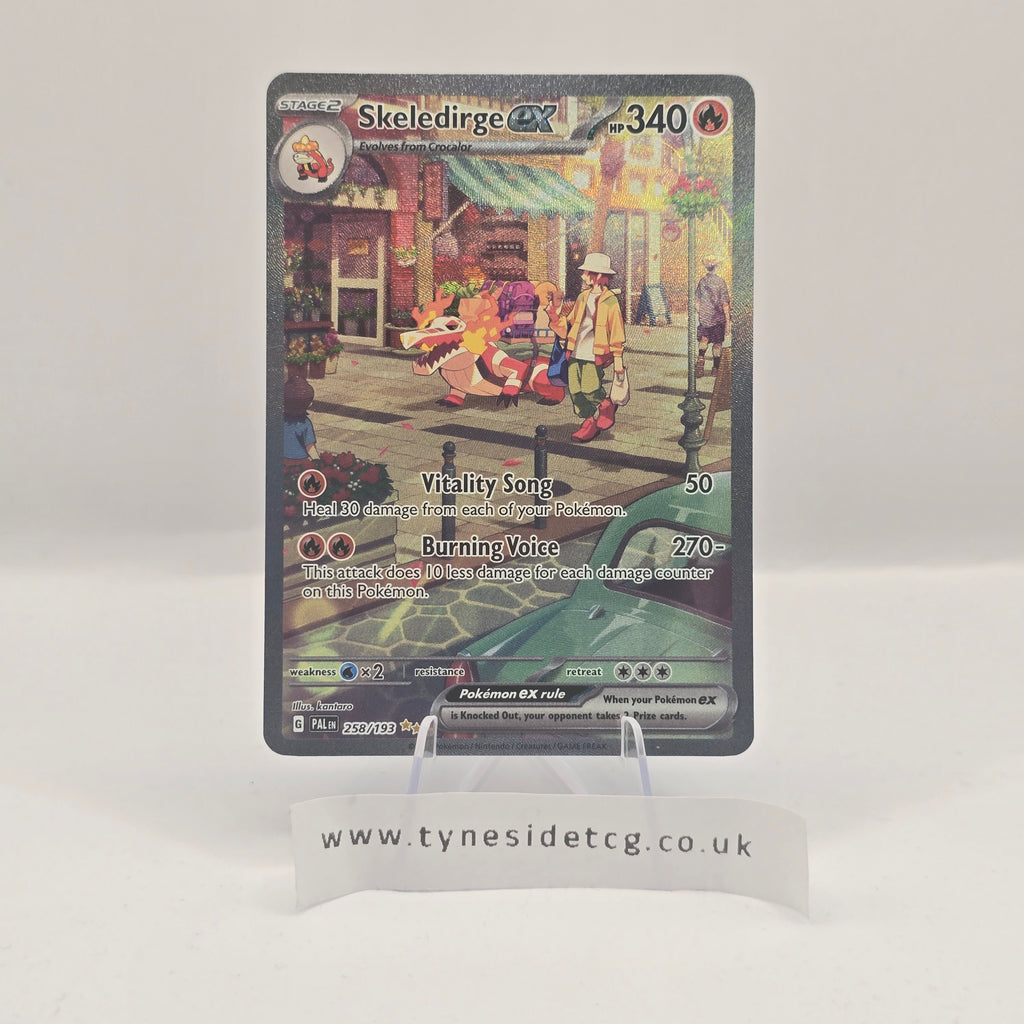 Skeledirge EX 258/193 – Paldea Evolved (English Single)