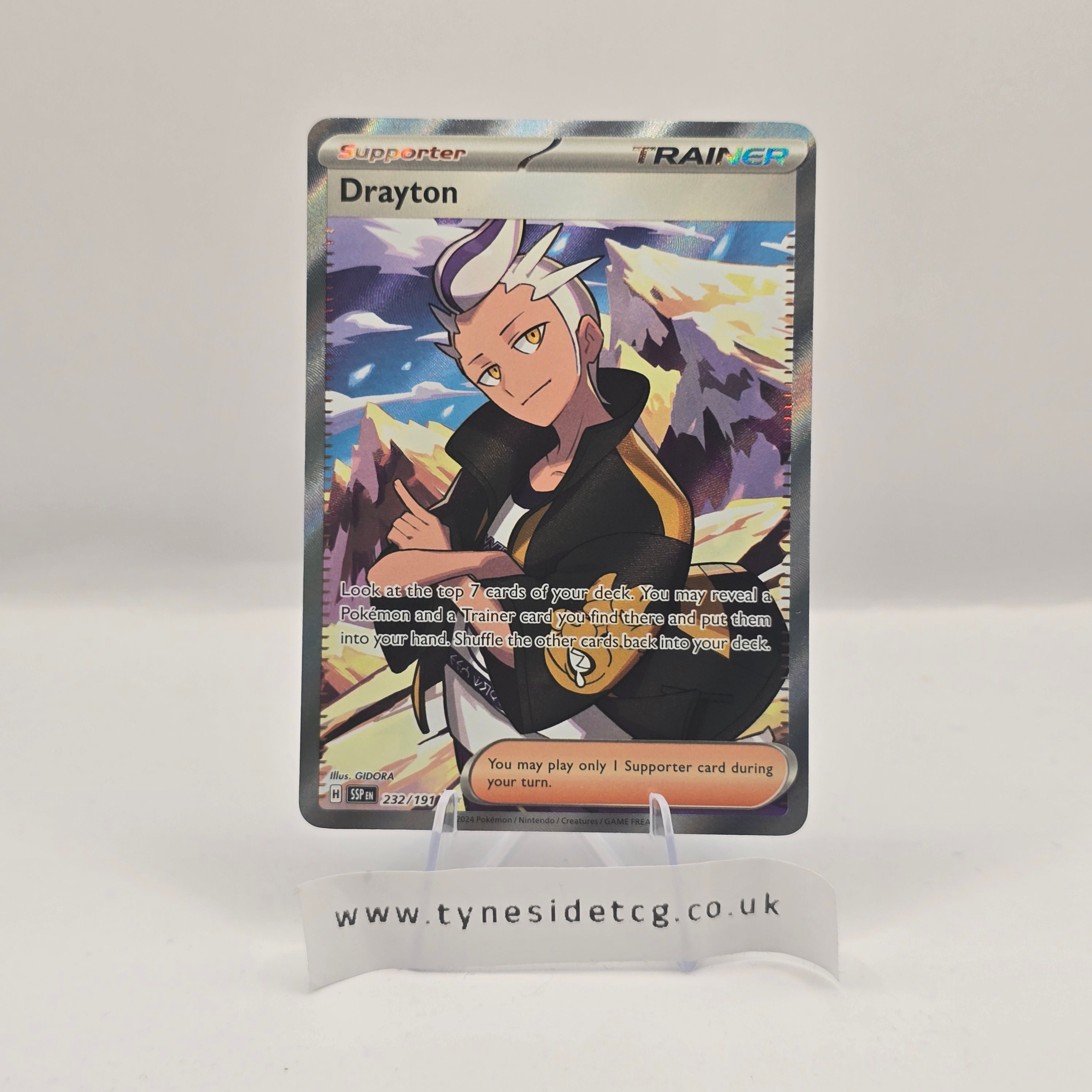 Drayton 232/191 – Surging Sparks (English Single)