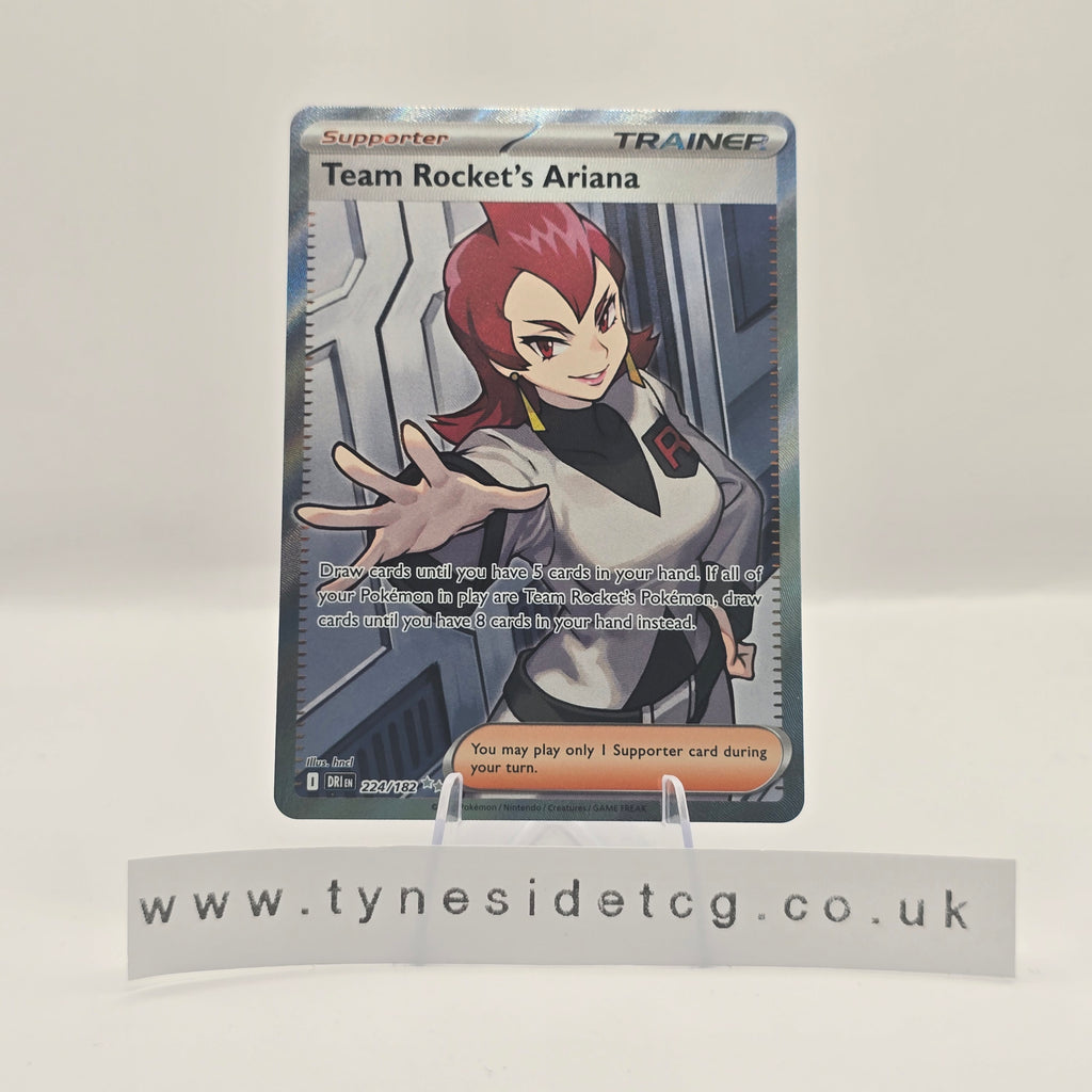 Team Rocket's Ariana 224/182 - Destined Rivals (English Single)