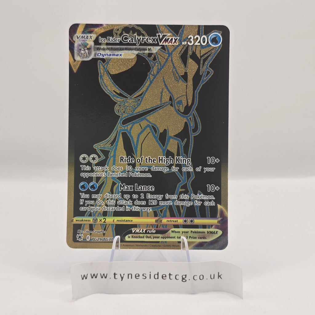 Ice Rider Calyrex VMAX (GOLD) TG29/TG30 – Astral Radiance (English Single)
