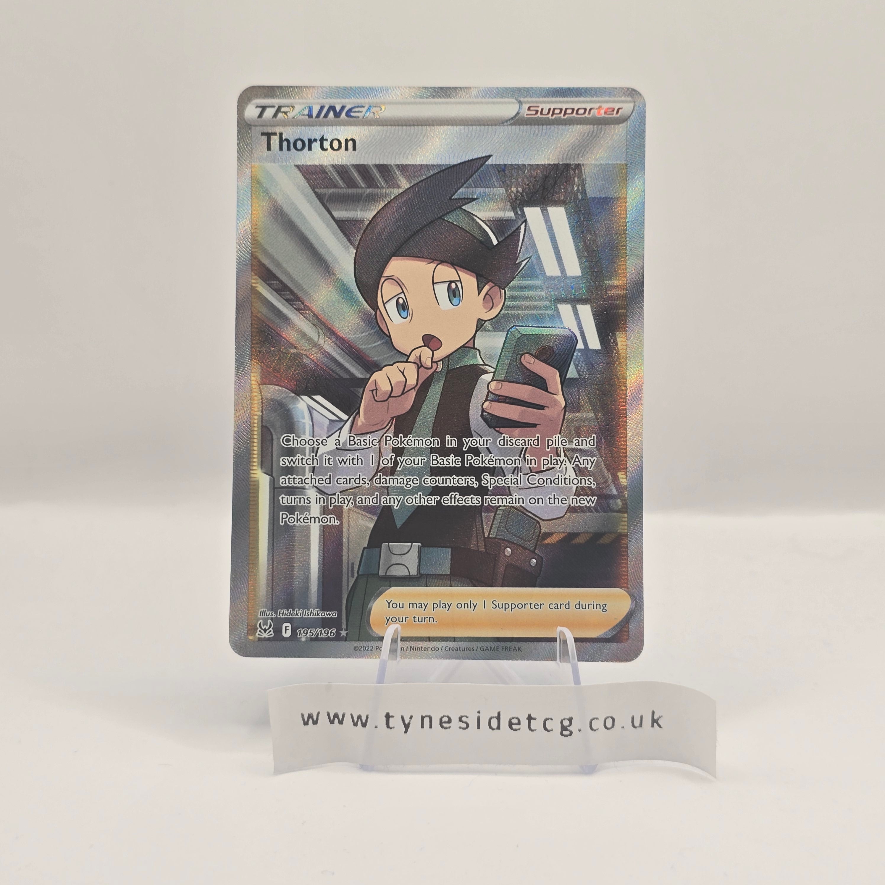 Thorton 195/196 - Lost Origin (English Pokemon TCG Single)