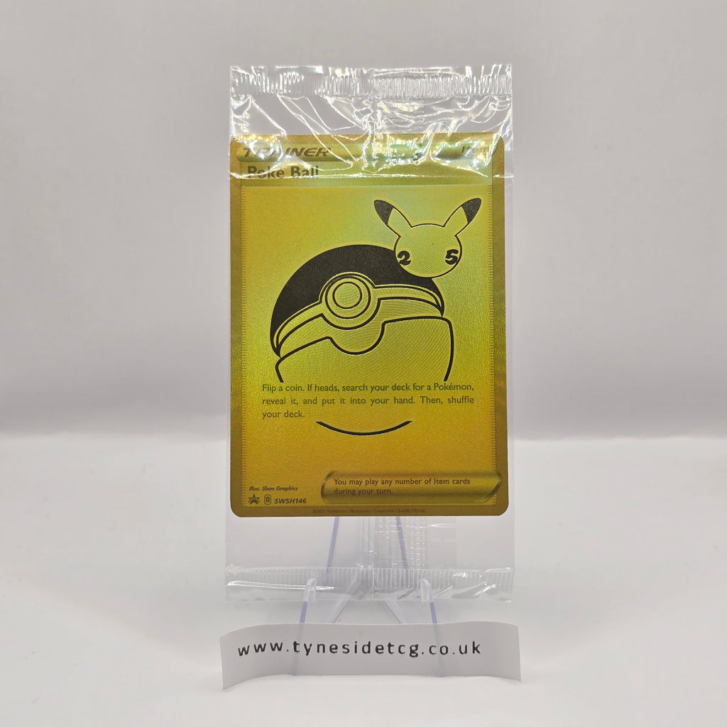 Poké Ball – SWSH146 (Celebrations Promo, Sealed)