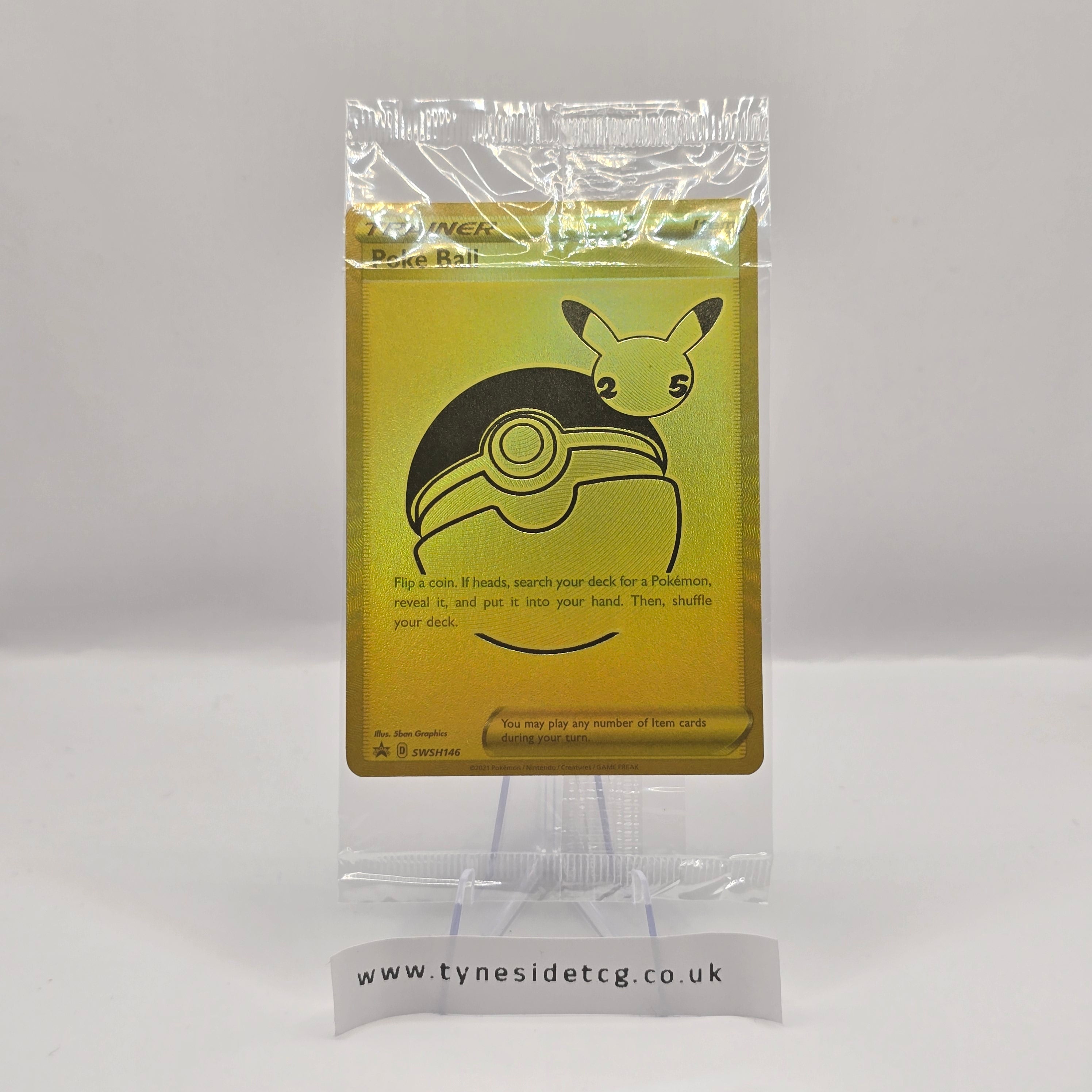 Poké Ball – SWSH146 (Celebrations Promo, Sealed)