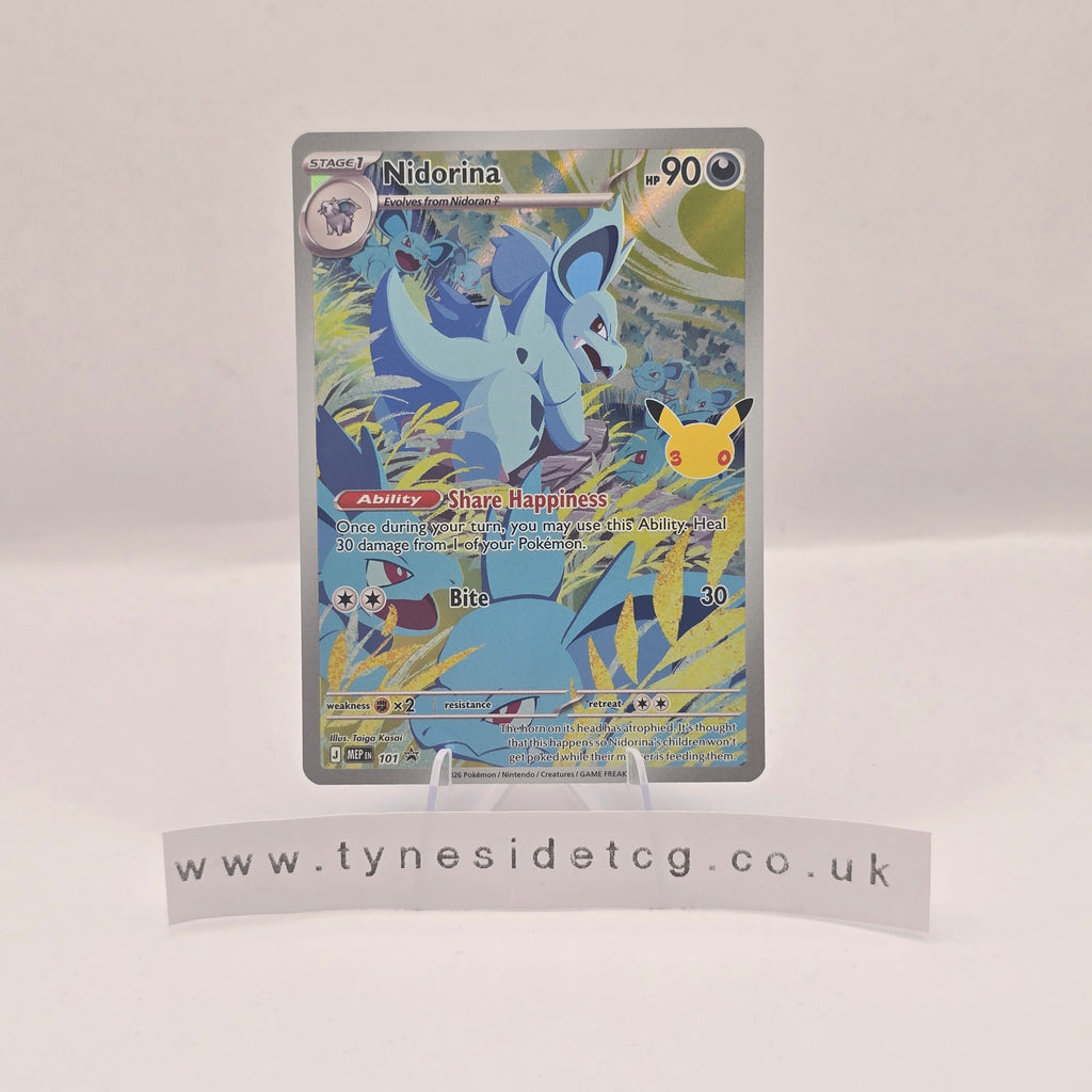 Nidorina MEP101 - Mega Evolutions Promos (English Single)