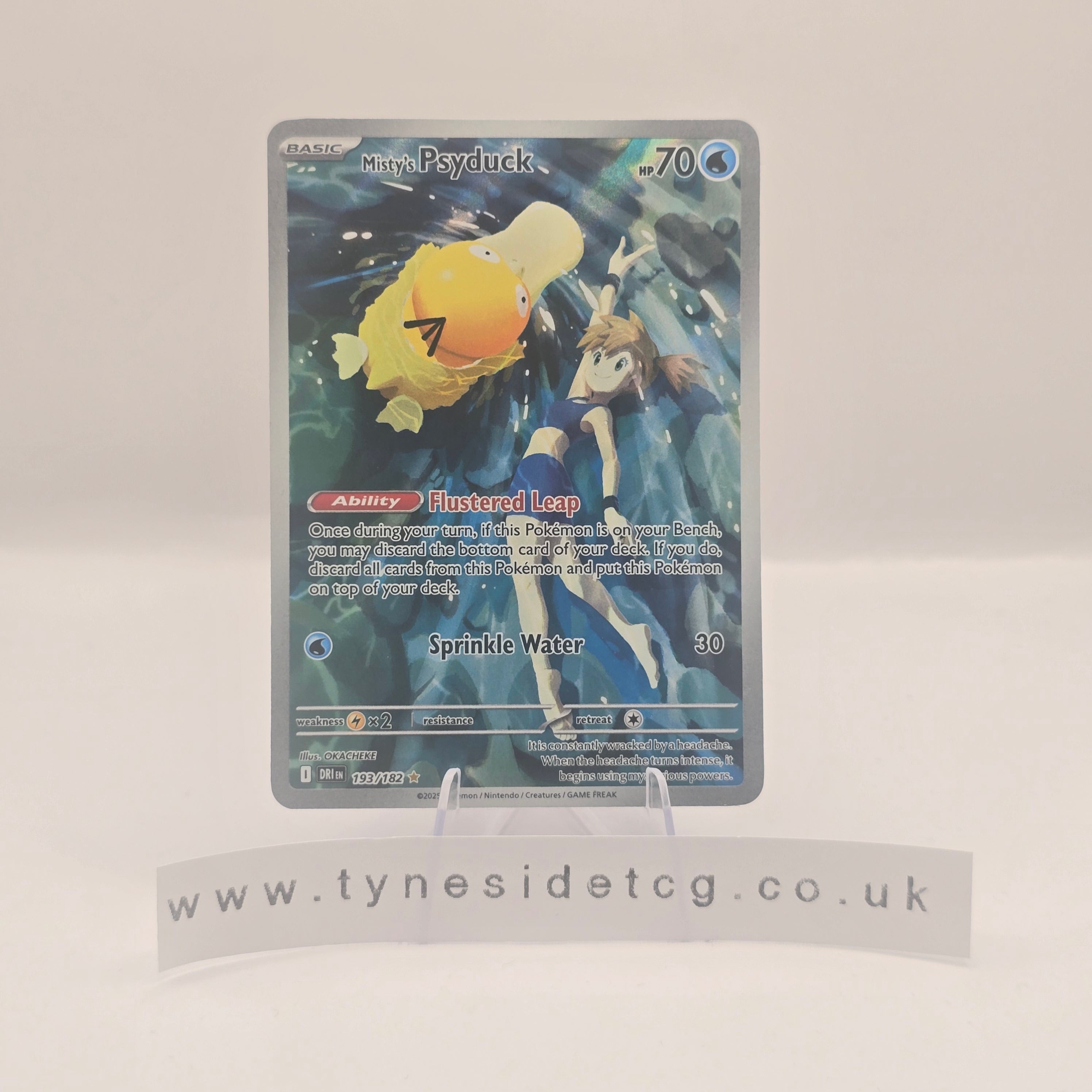 Misty's Psyduck 193/182 - Destined Rivals (English Single)