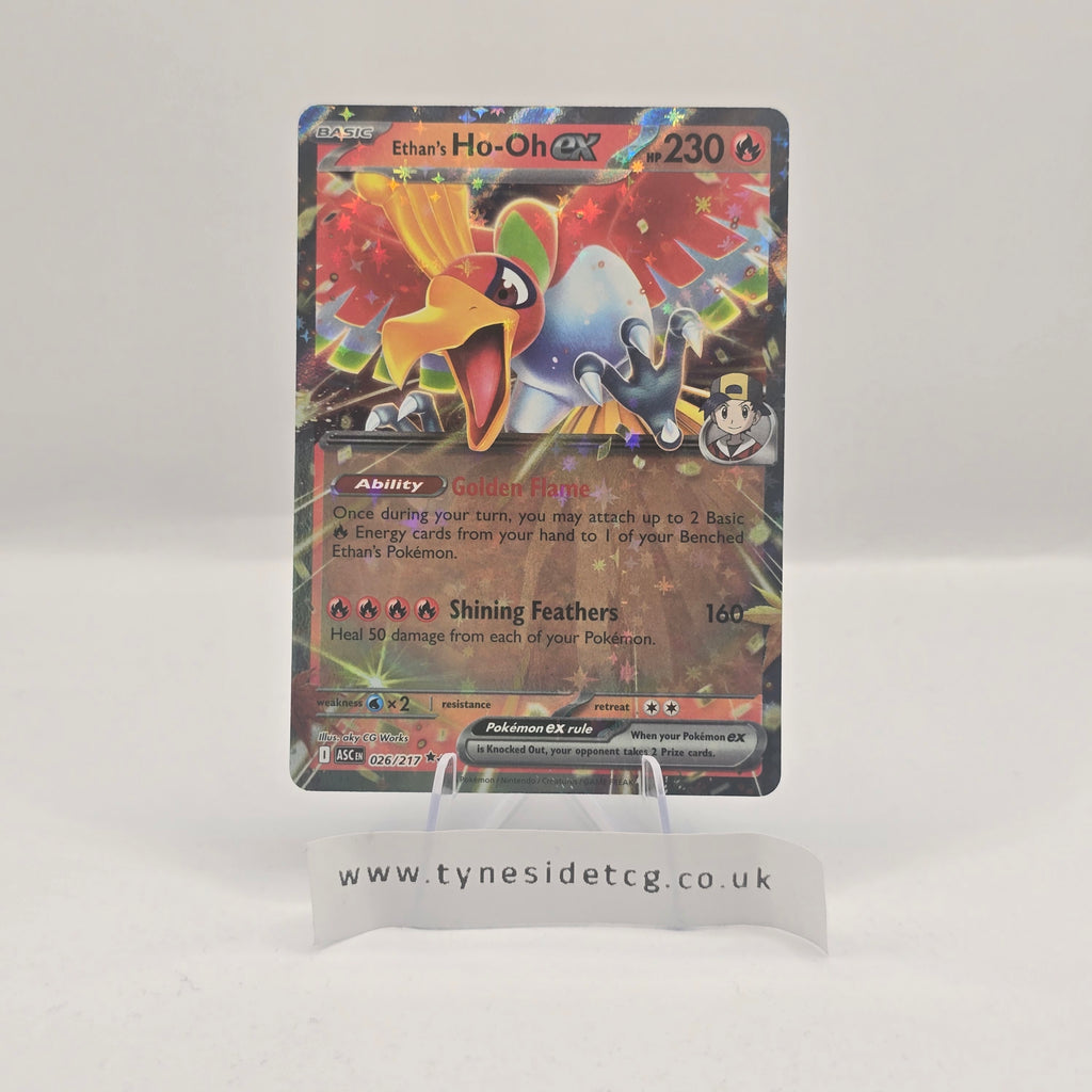 Ethan's Ho-Oh EX 026/217 – Ascended Heroes (English Single)