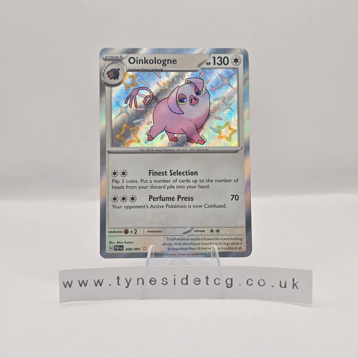 Oinkologne 208/091 - Paldean Fates (English Single)