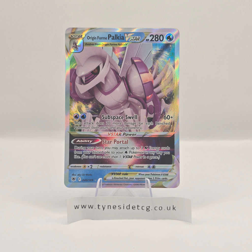 Origin Forme Palkia VSTAR 040/189 – Astral Radiance (English Single)