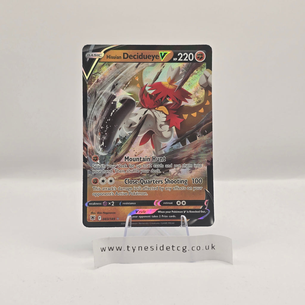 Hisuian Decidueye V 083/189 – Astral Radiance (English Single)