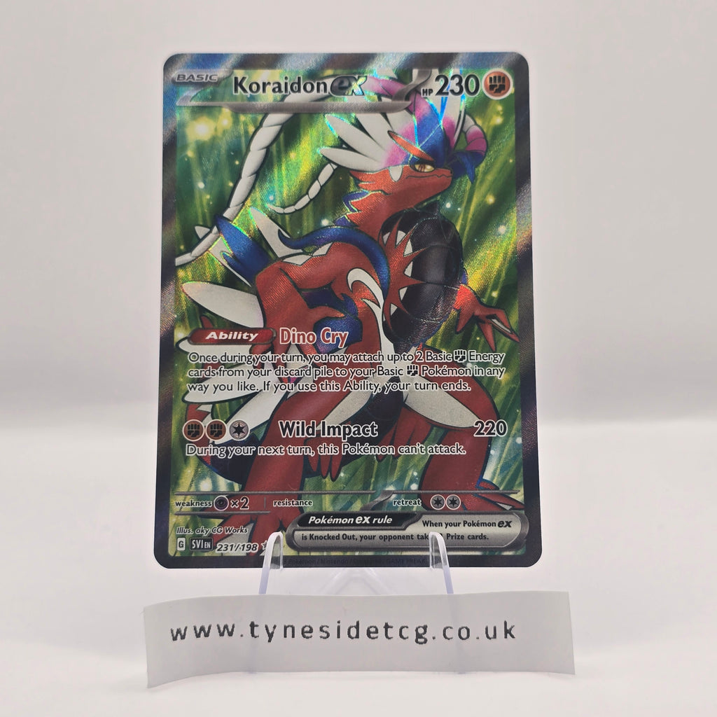 Koraidon EX 231/198 – Scarlet & Violet Base (English Single)