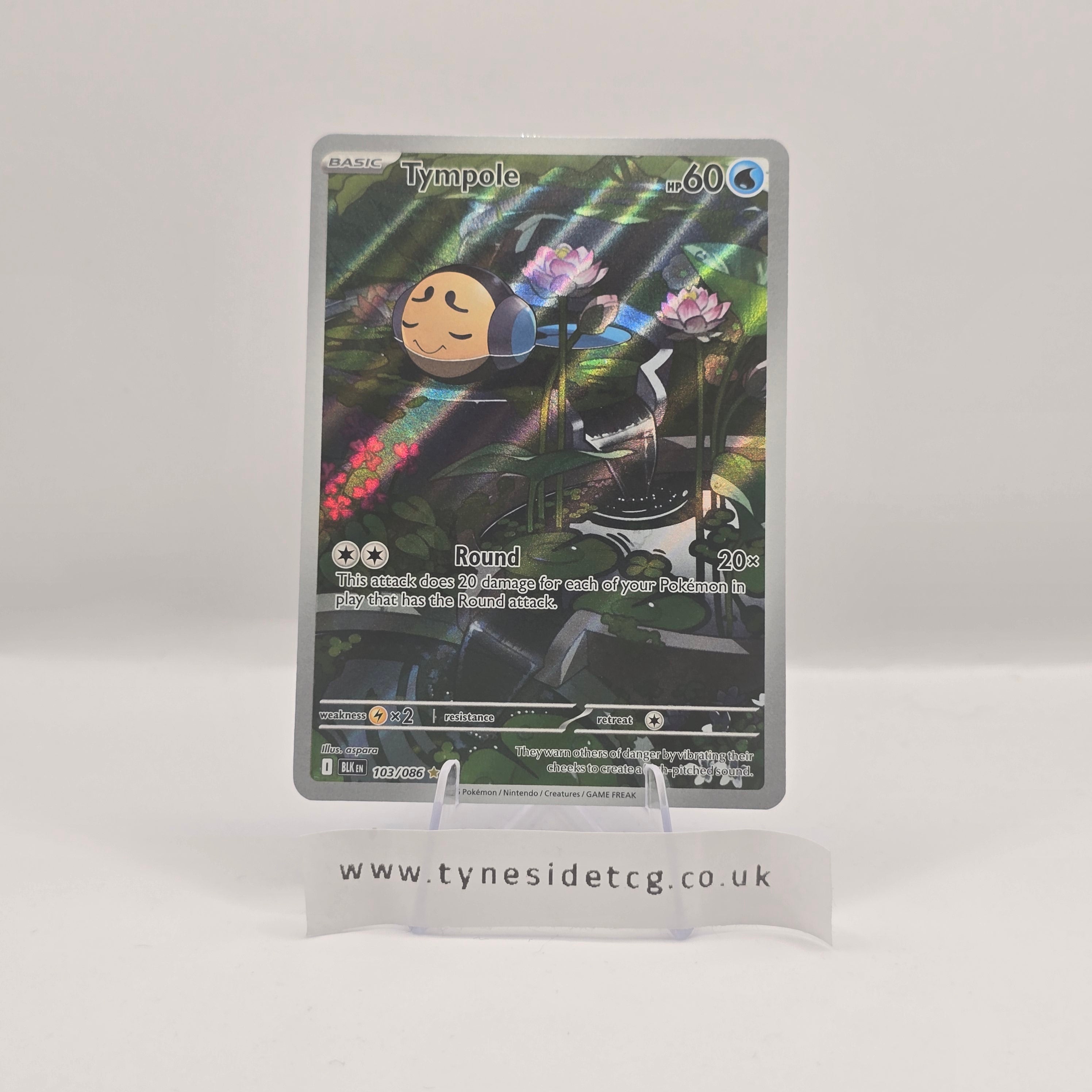 Tympole 103/086 - Black Bolt (English Single)
