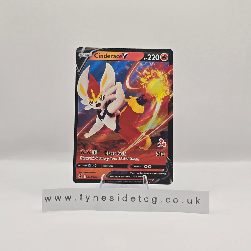 Cinderace V 043/264 - Fusion Strike (English Single)