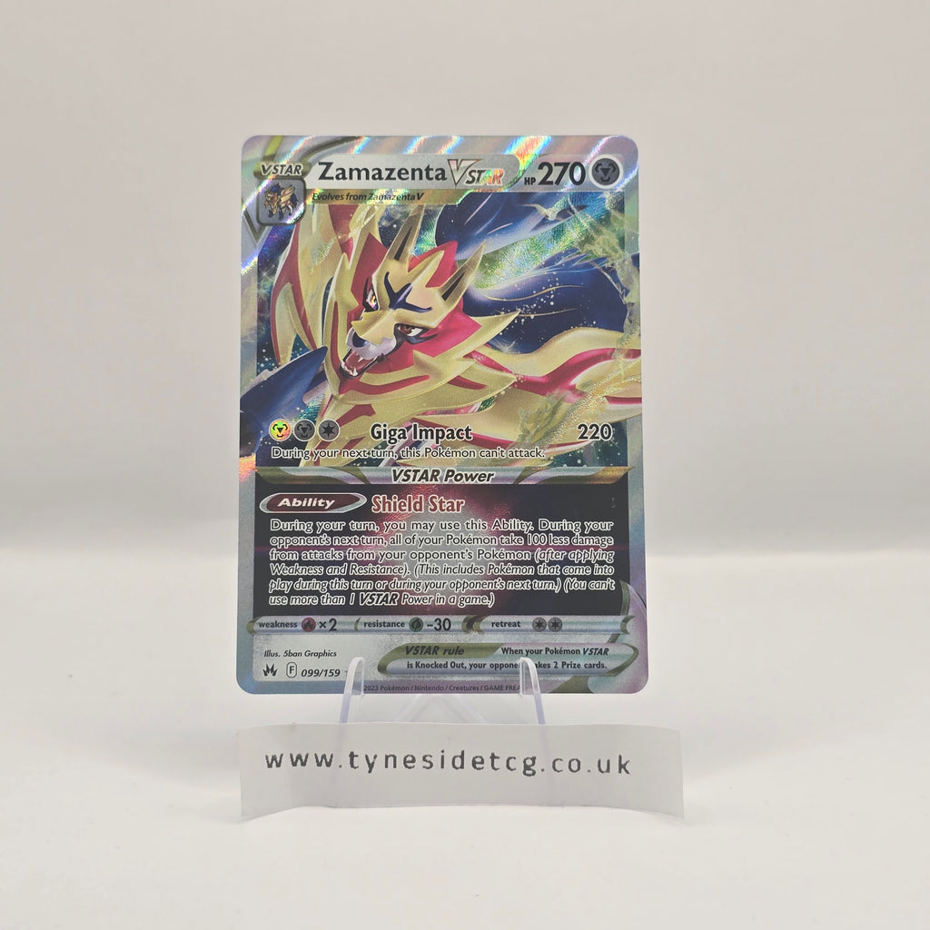 Zamazenta VSTAR 099/159 – Crown Zenith (English Single)