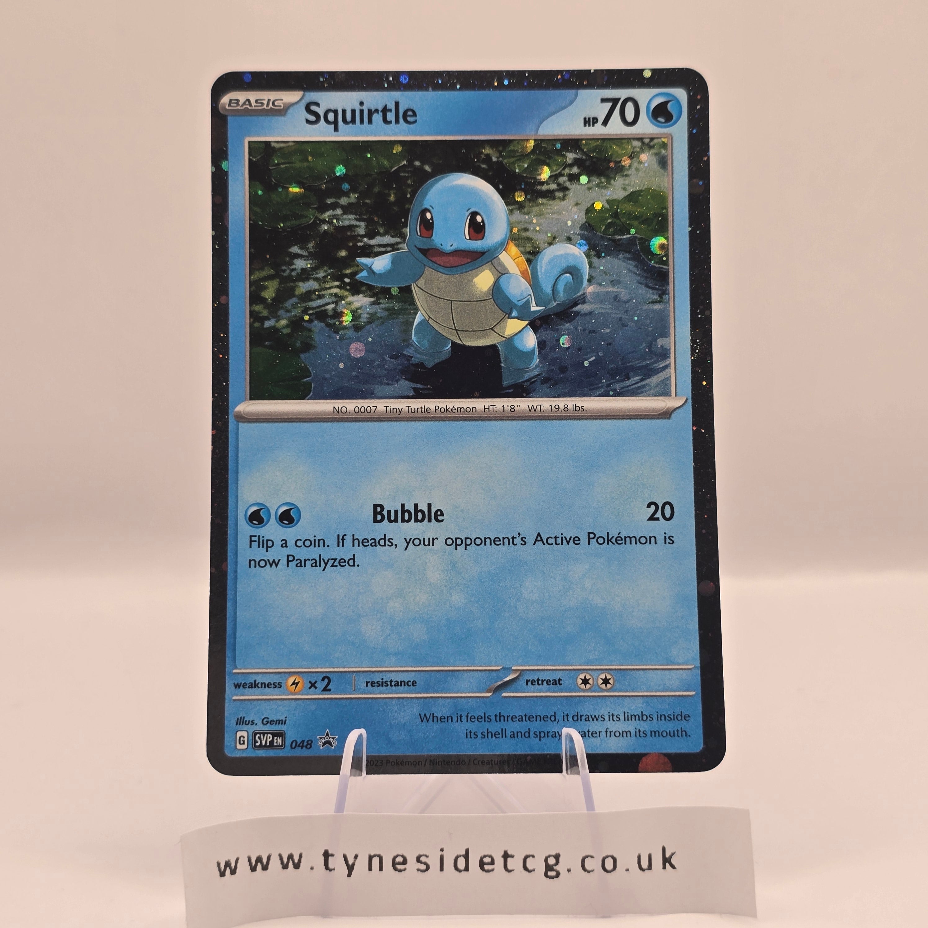 Squirtle – SVP 048 (English Promo)
