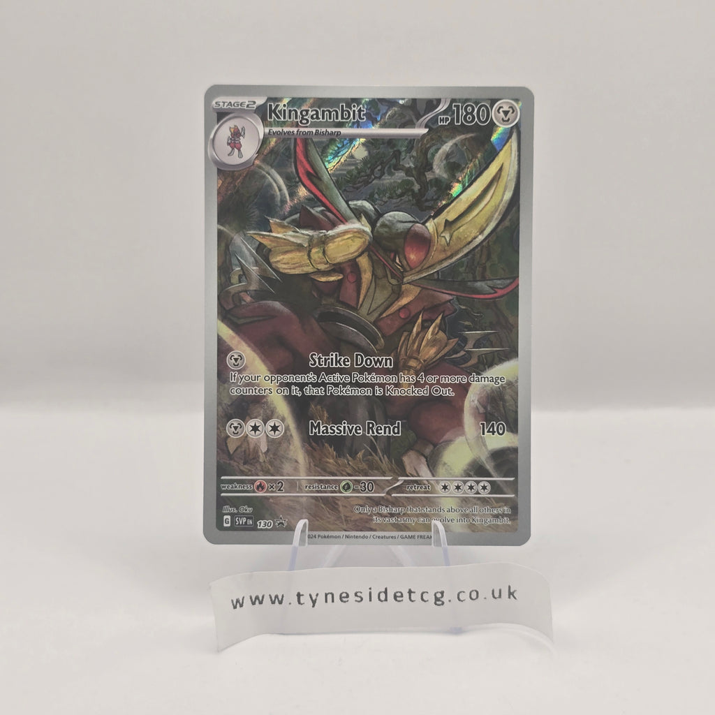 Kingambit SVP130 – Scarlet & Violet Promo (English Single)