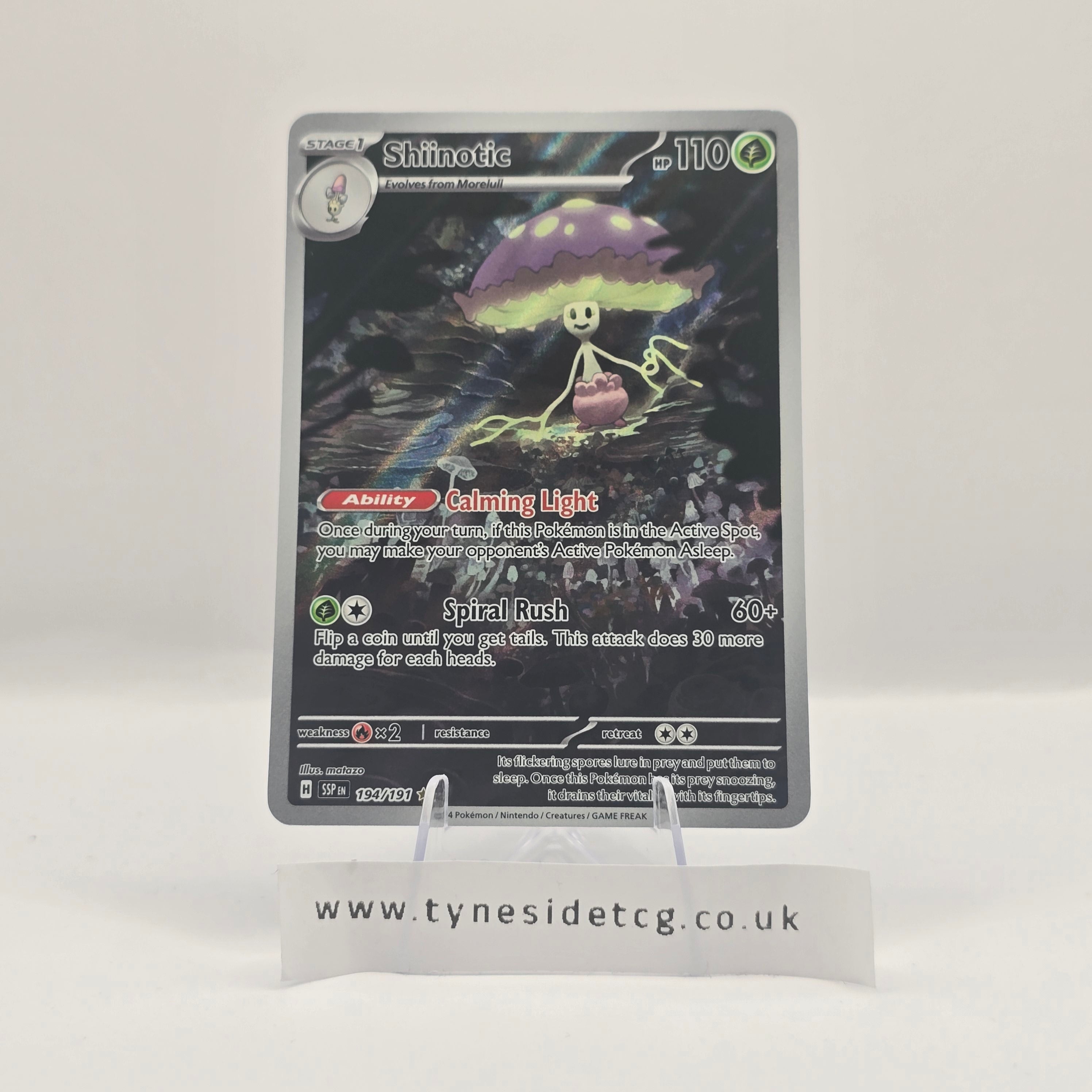 Shiinotic 194/191 – Surging Sparks (English Single)