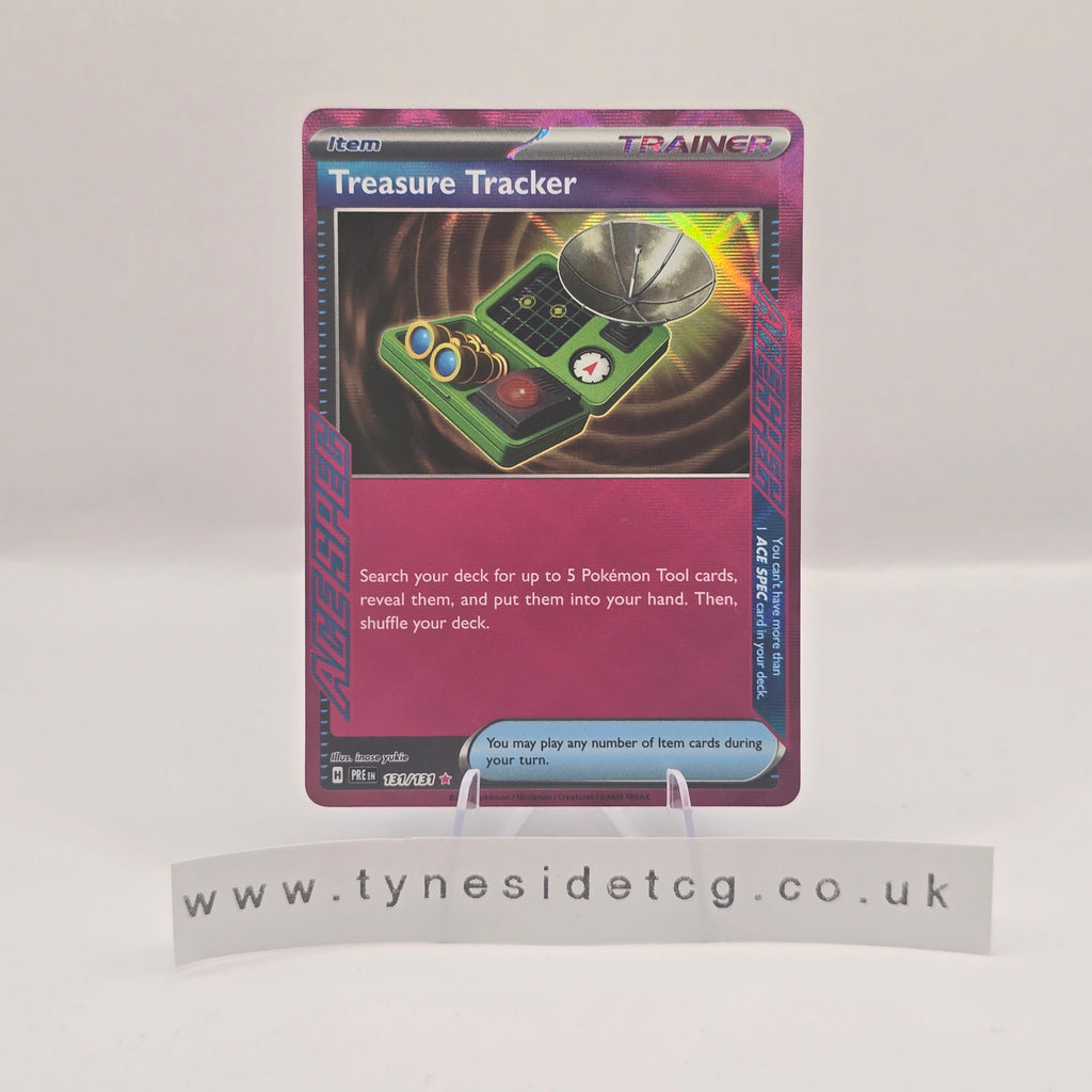 Treasure Tracker 131/131 - Prismatic Evolutions (English Single)
