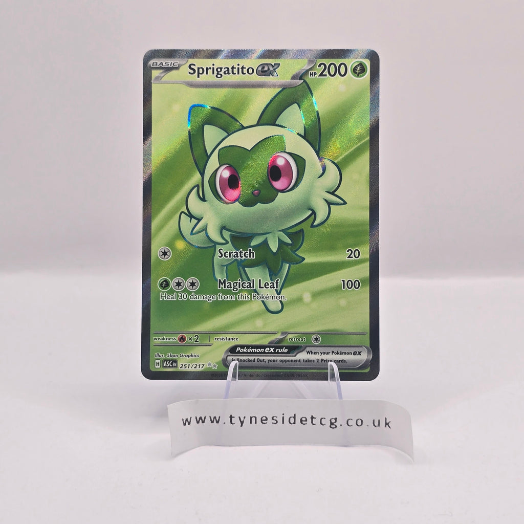 Sprigatito EX 251/217 – Ascended Heroes (English Single)